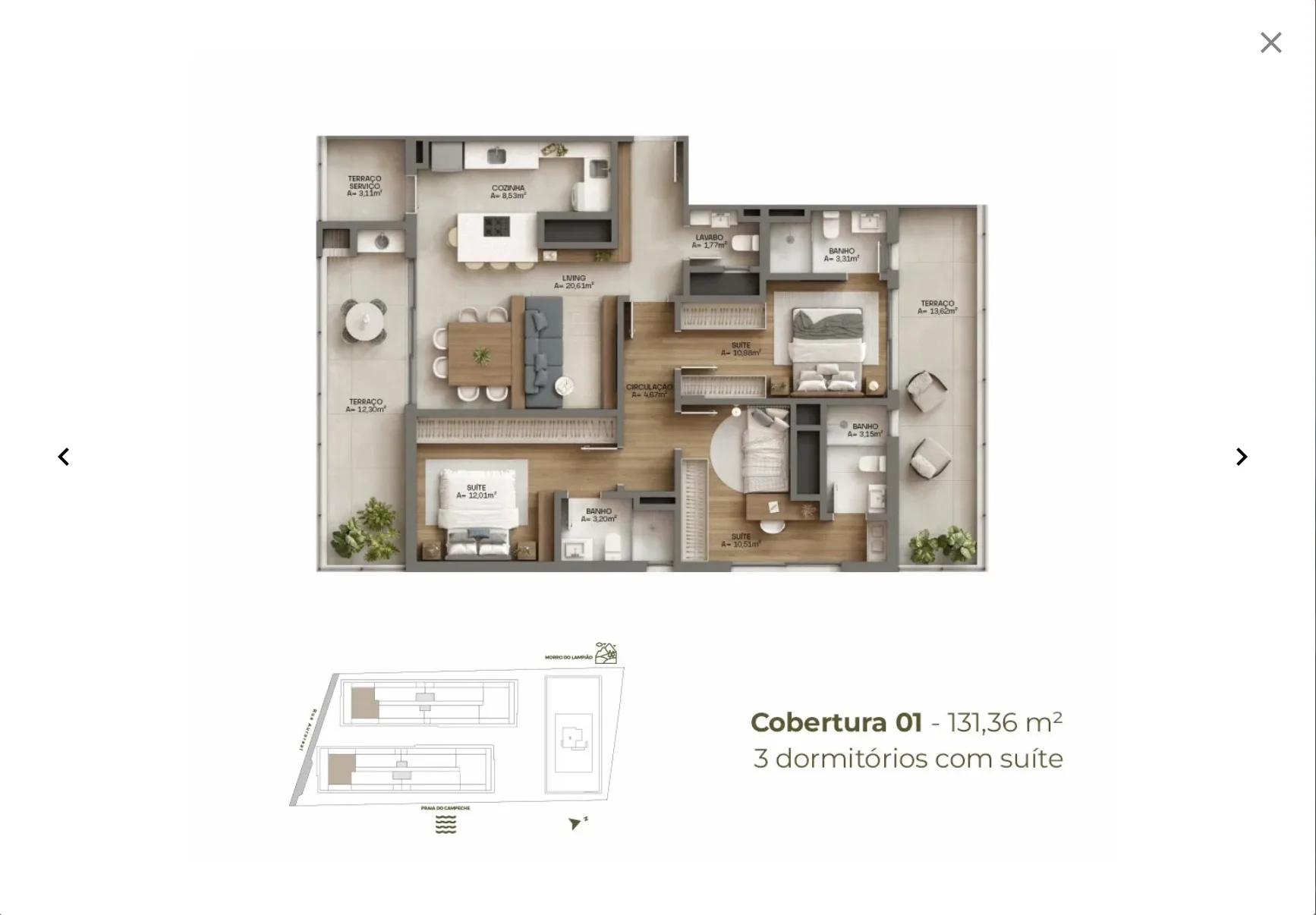 Vergê Campeche: Premium Apartment in Florianópolis