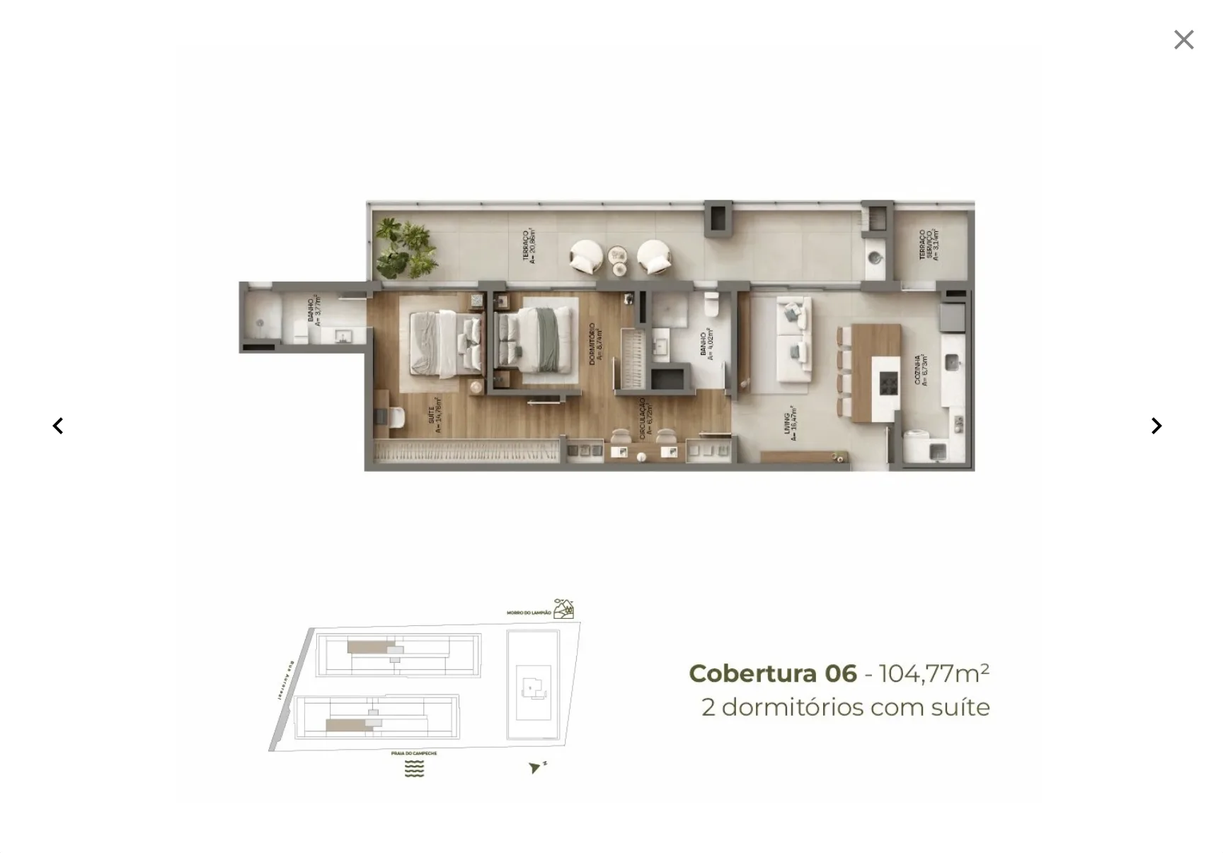 Vergê Campeche: Premium Apartment in Florianópolis