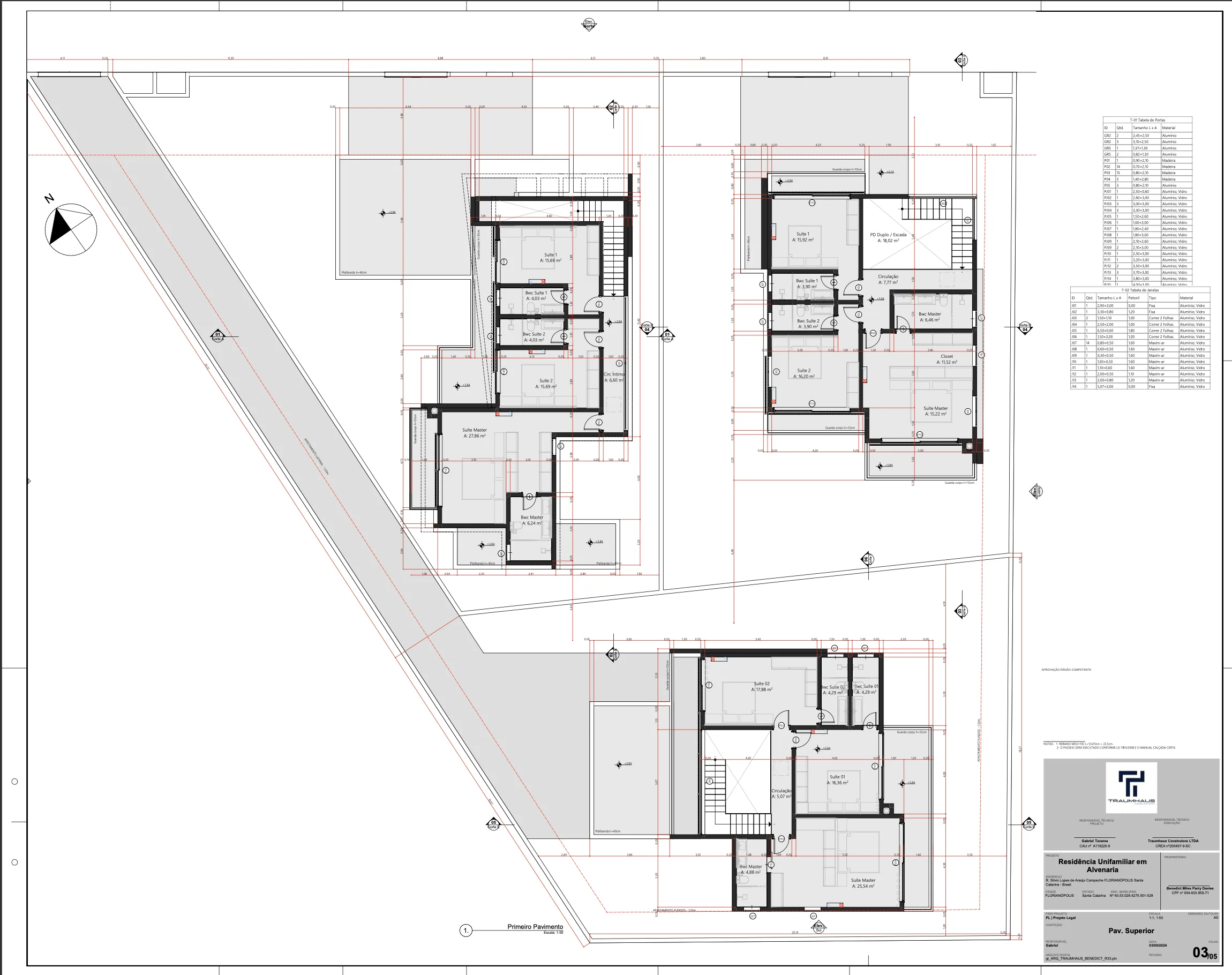Silvio Lopes Project: Luxury House with Rooftop in Rio Tavares