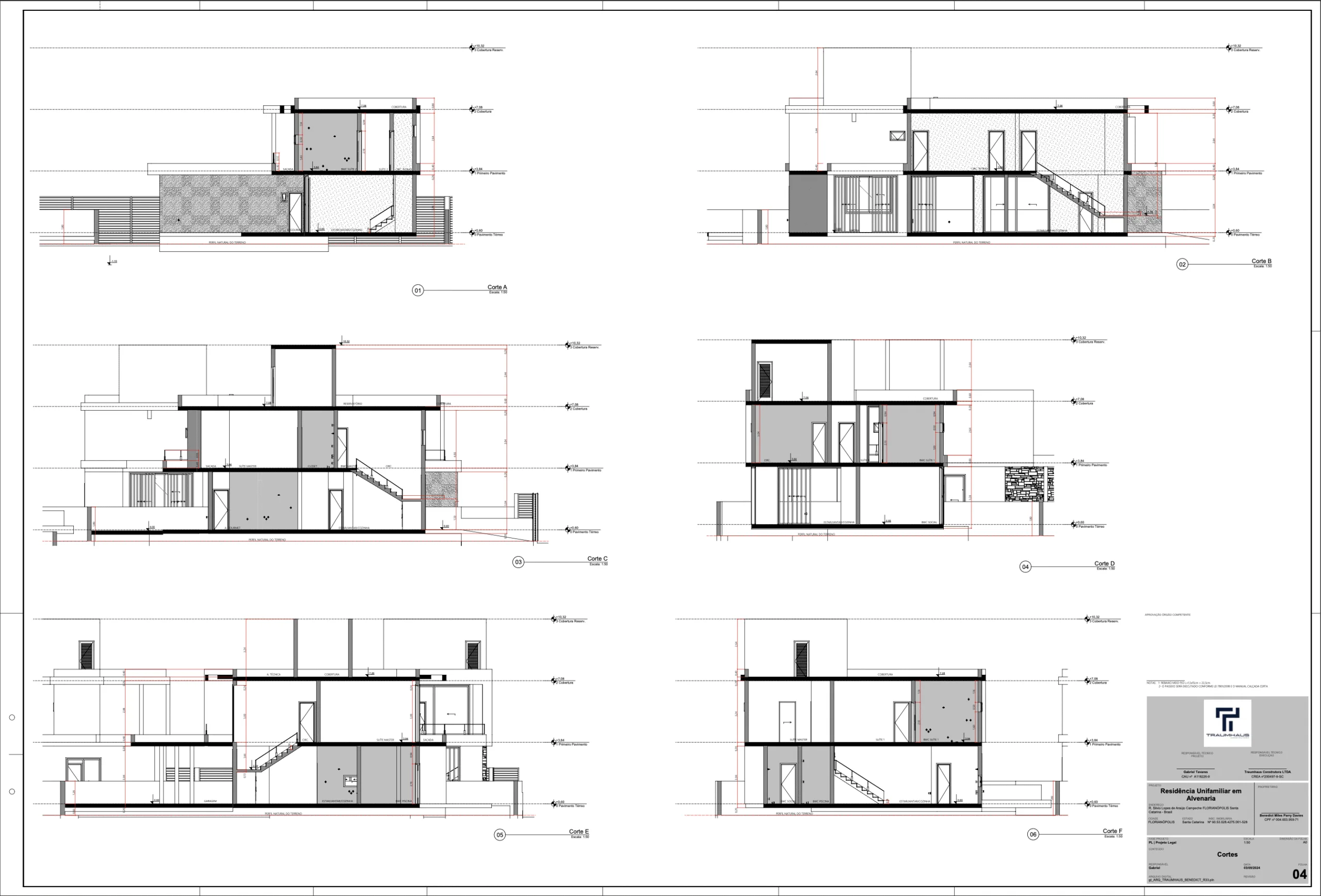 Silvio Lopes Project: Luxury House with Rooftop in Rio Tavares