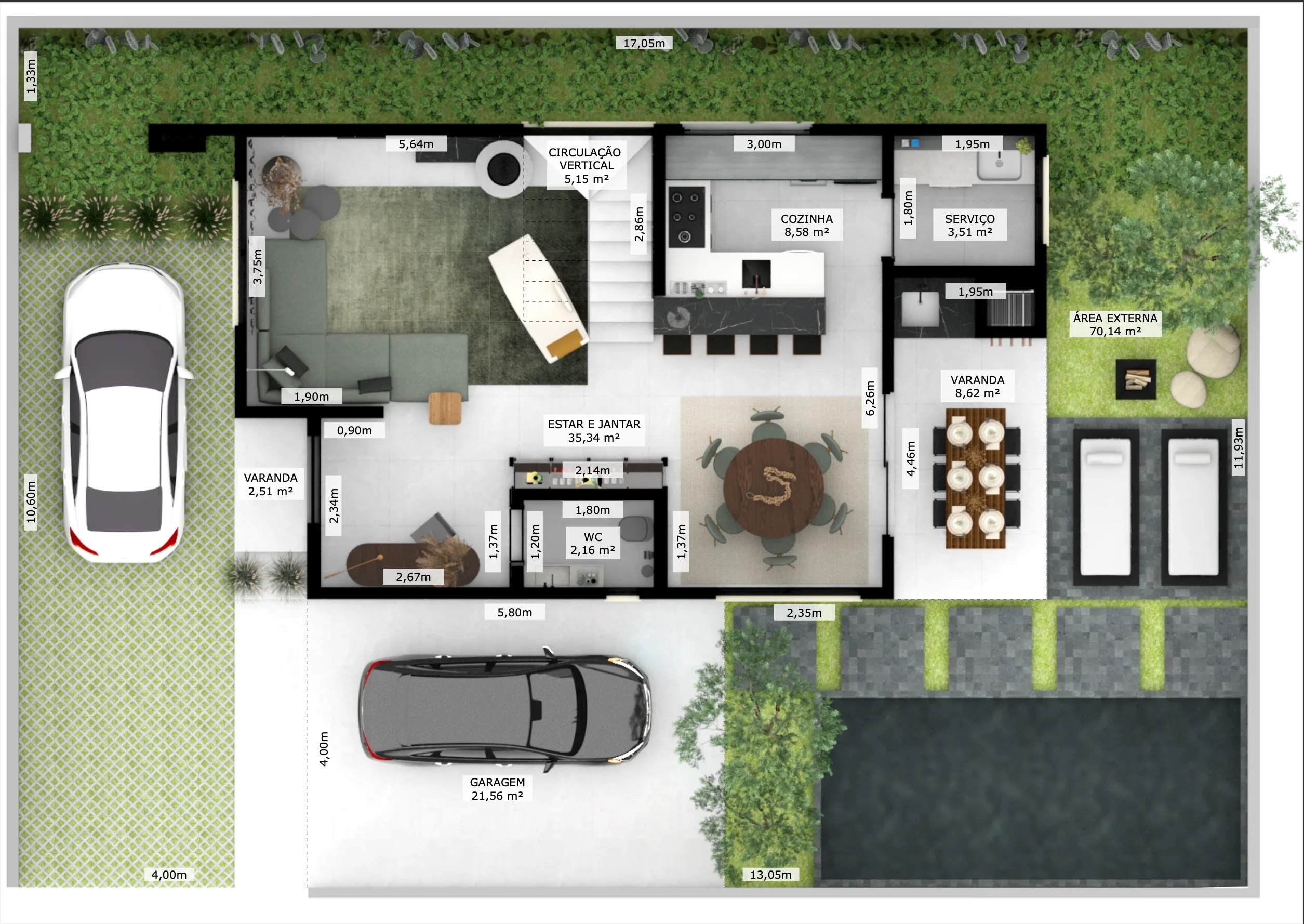 Casa 3 Lagoa: Luxury House with Rooftop Terrace in Florianópolis