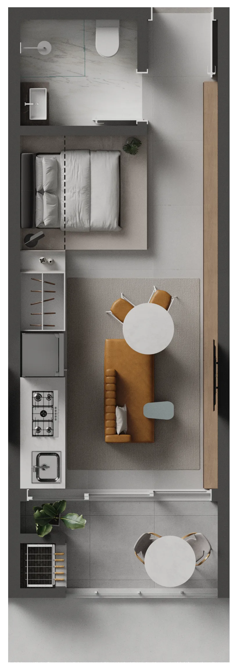 Oazy Santo Antônio: Premium Studio in Santo Antônio de Lisboa