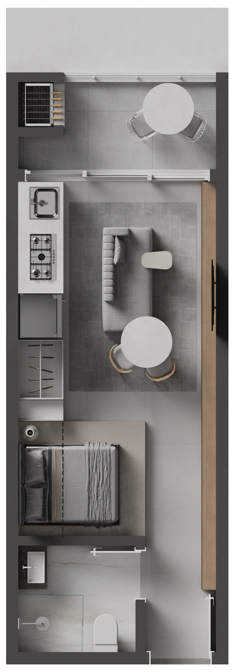 Oazy Santo Antônio: Premium Studio in Santo Antônio de Lisboa