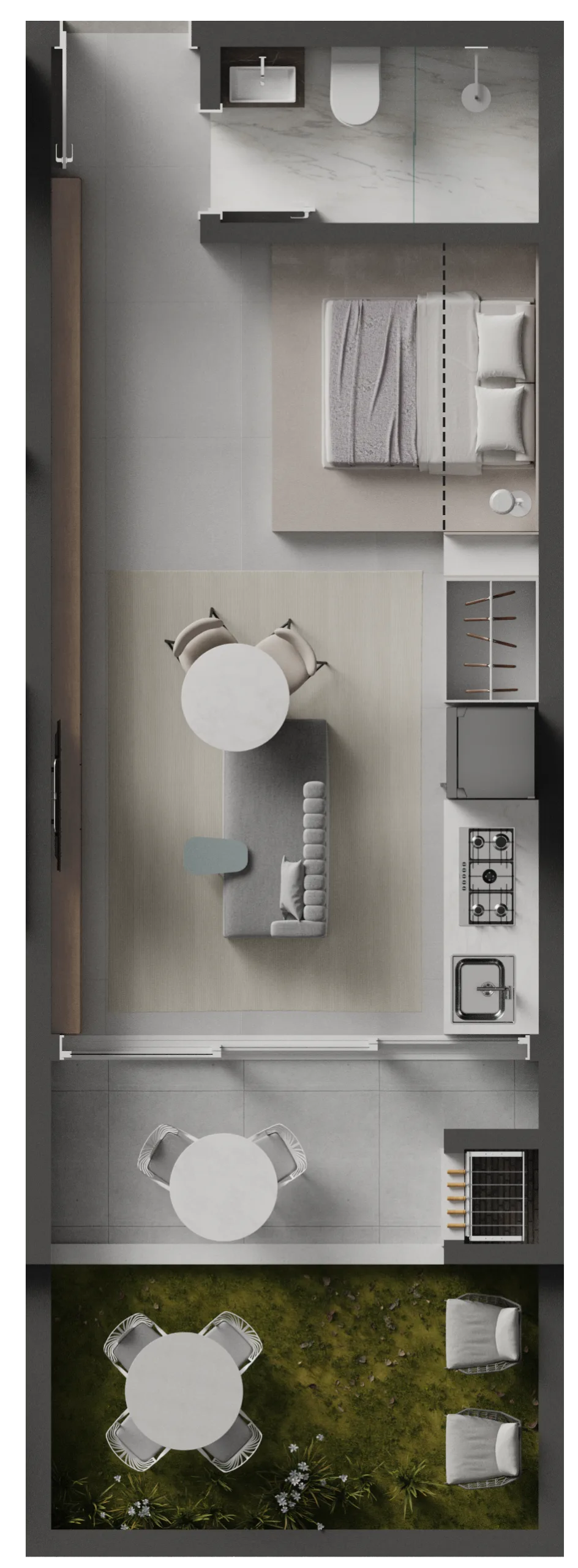 Oazy Santo Antônio: Premium Studio in Santo Antônio de Lisboa