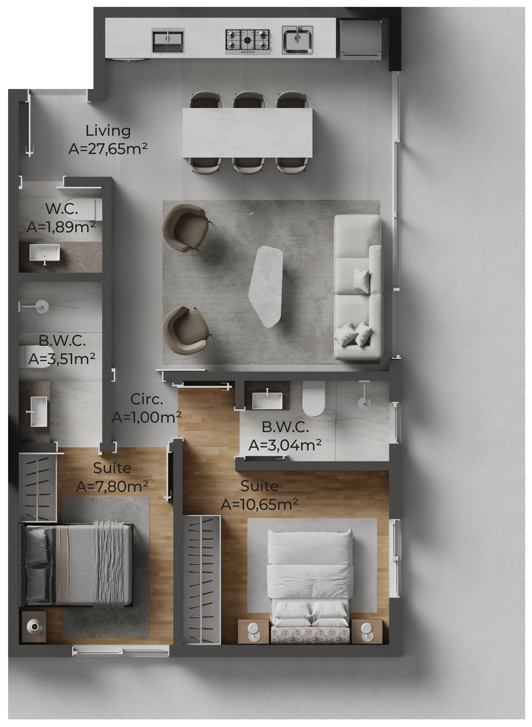 Oazy Santo Antônio: Premium Studio in Santo Antônio de Lisboa