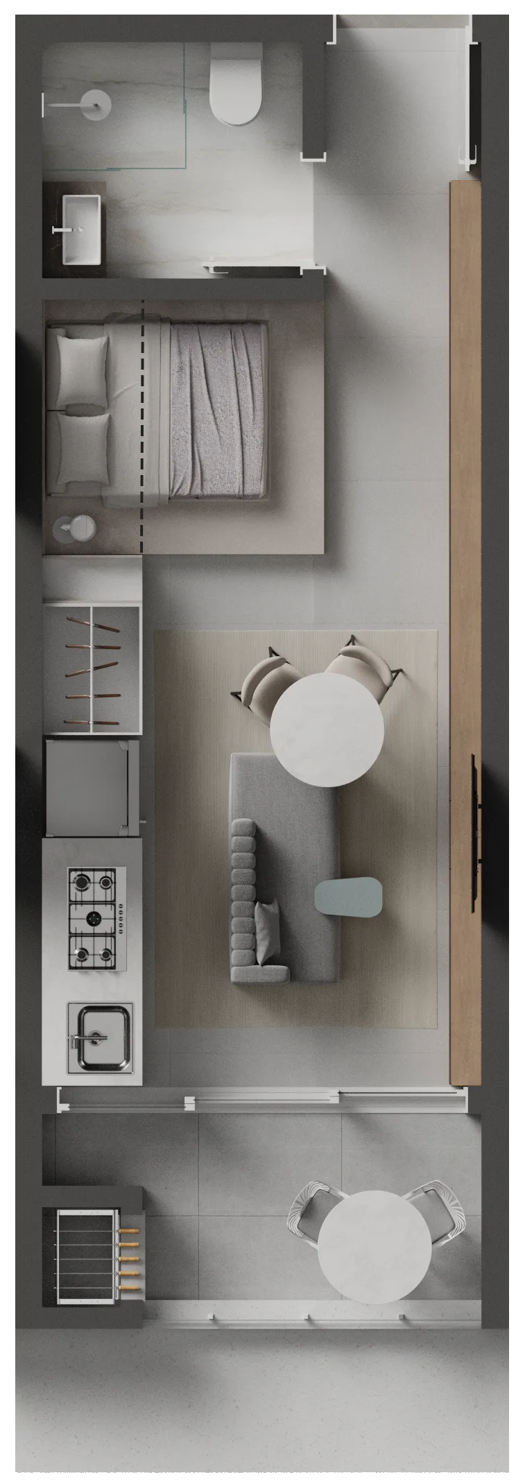 Oazy Santo Antônio: Premium Studio in Santo Antônio de Lisboa