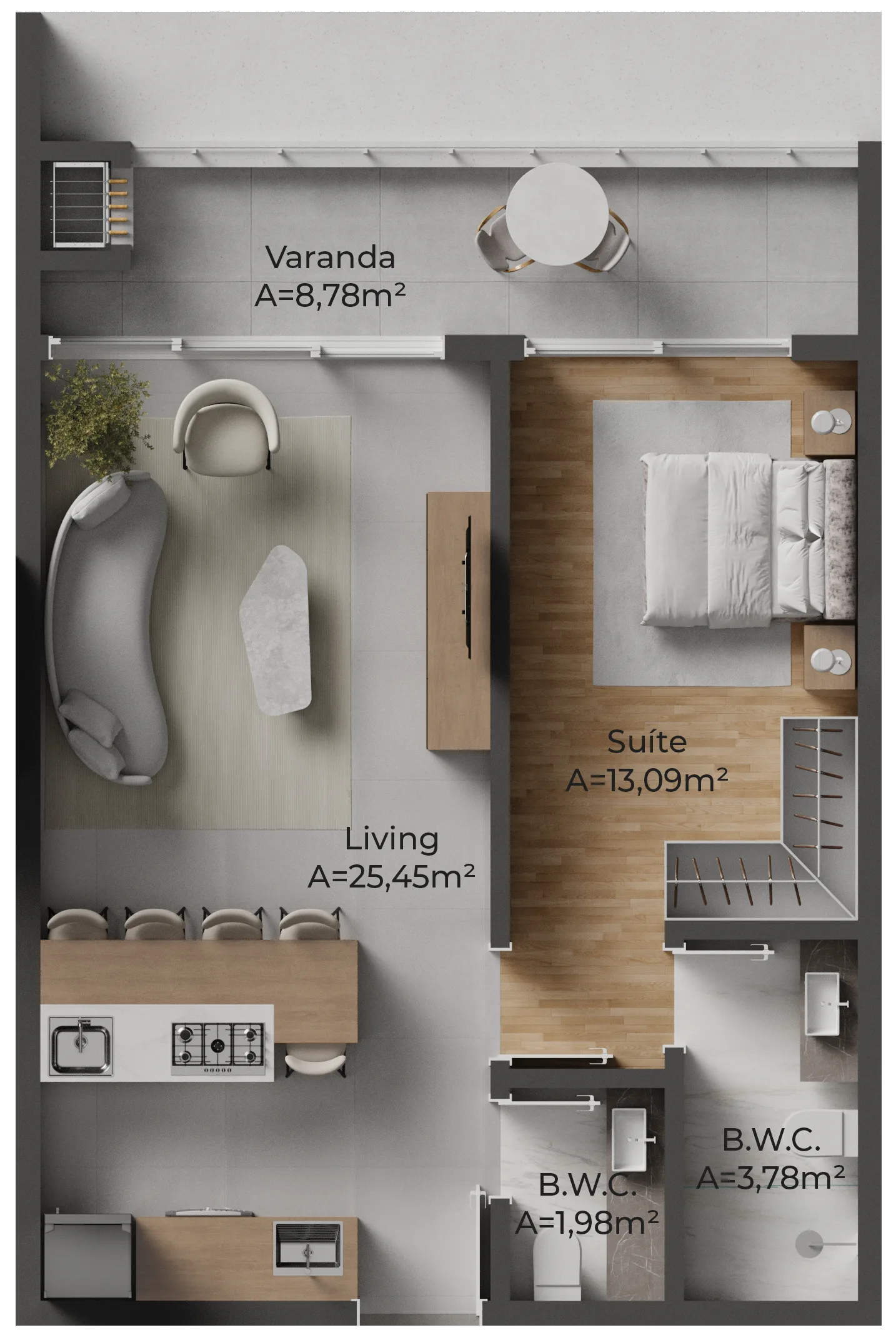 Oazy Santo Antônio: Premium Studio in Santo Antônio de Lisboa