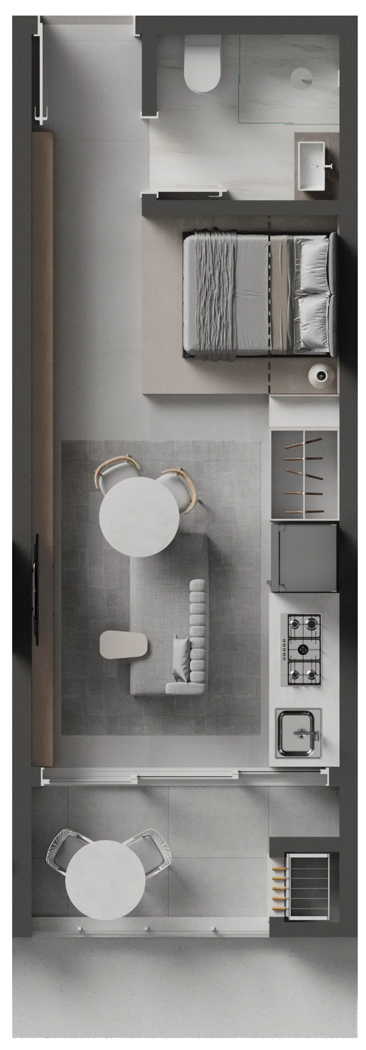 Oazy Santo Antônio: Premium Studio in Santo Antônio de Lisboa