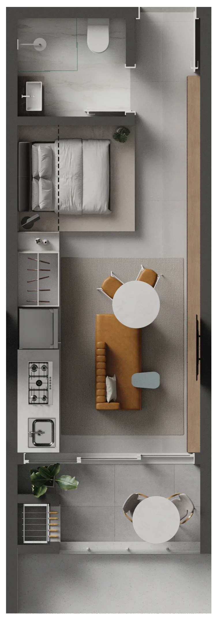 Oazy Santo Antônio: Premium Studio in Santo Antônio de Lisboa