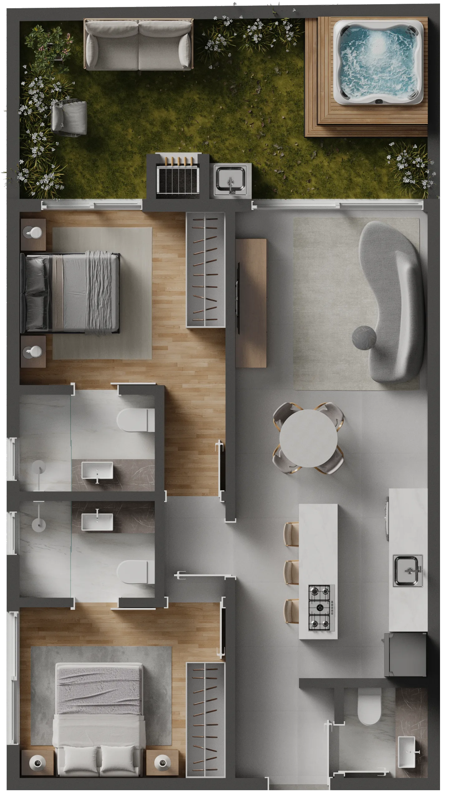 Oazy Santo Antônio: Premium Studio in Santo Antônio de Lisboa