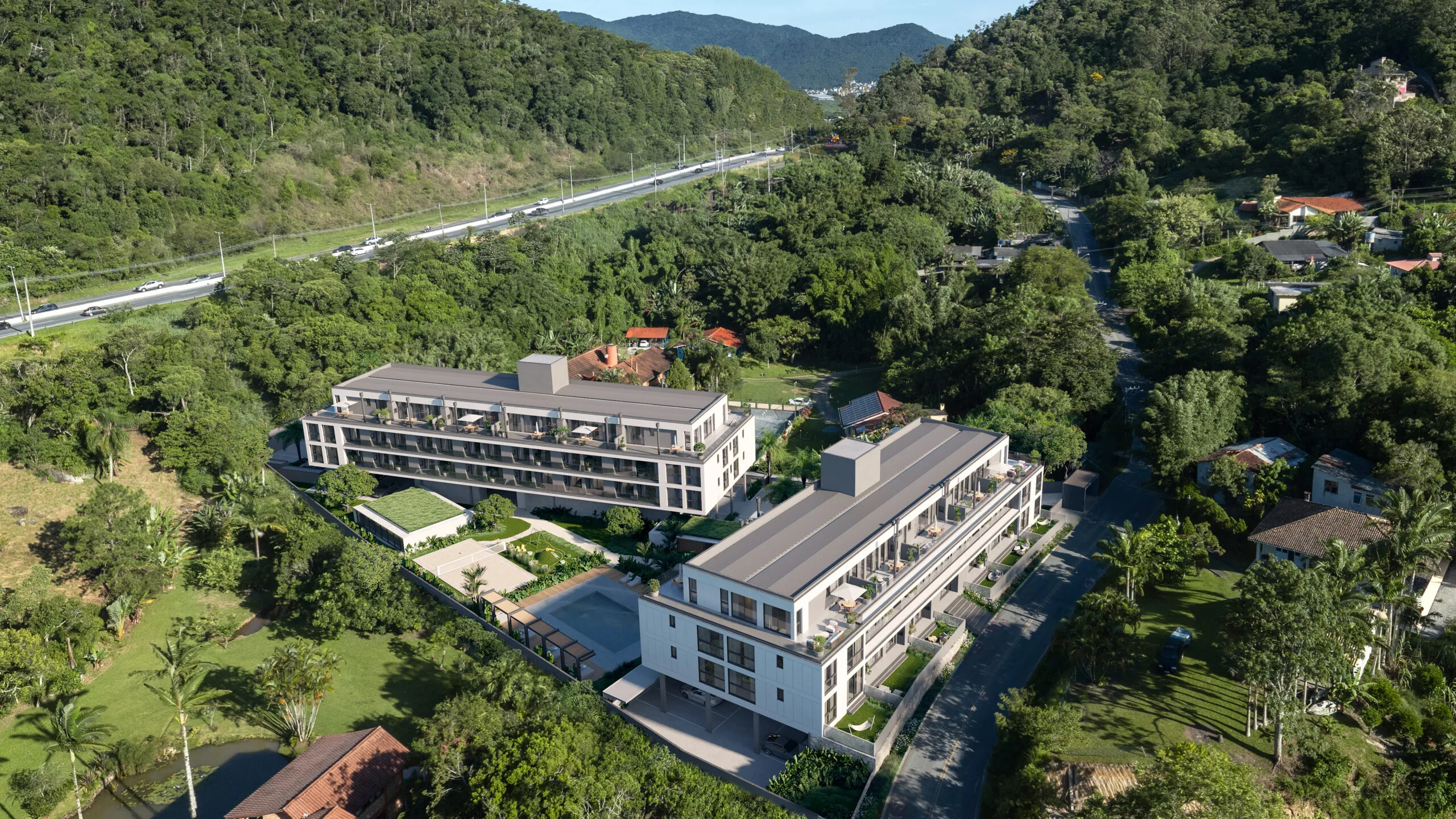 Allameda Santo Antônio: Contemporary Studios Florianópolis