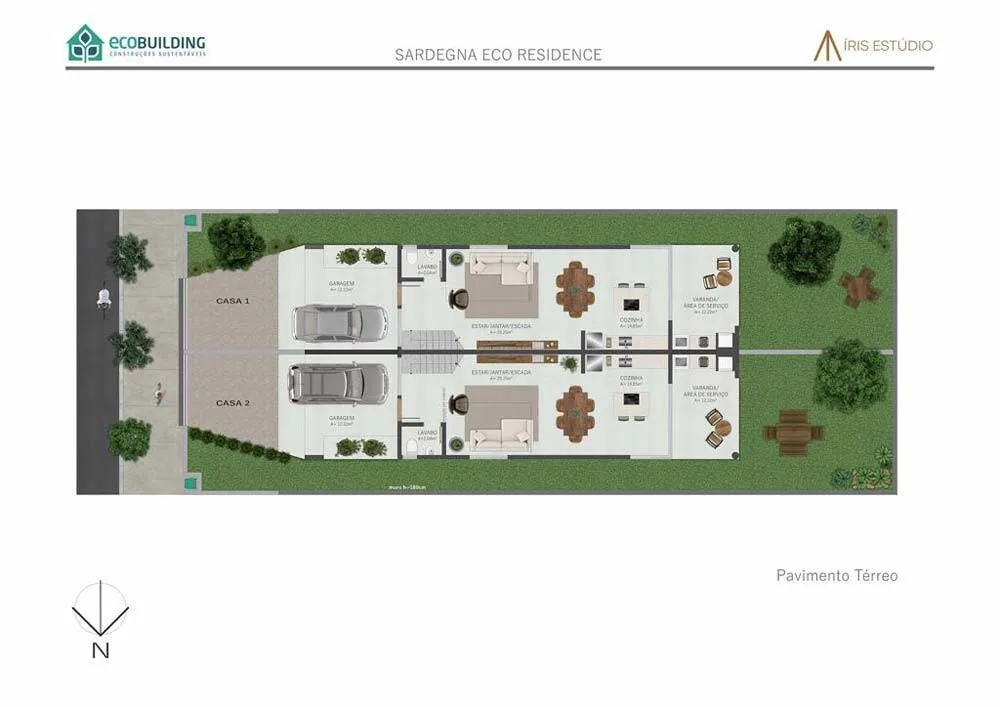 Sardegna Eco Residence: Premium House with Private Garden in Campeche