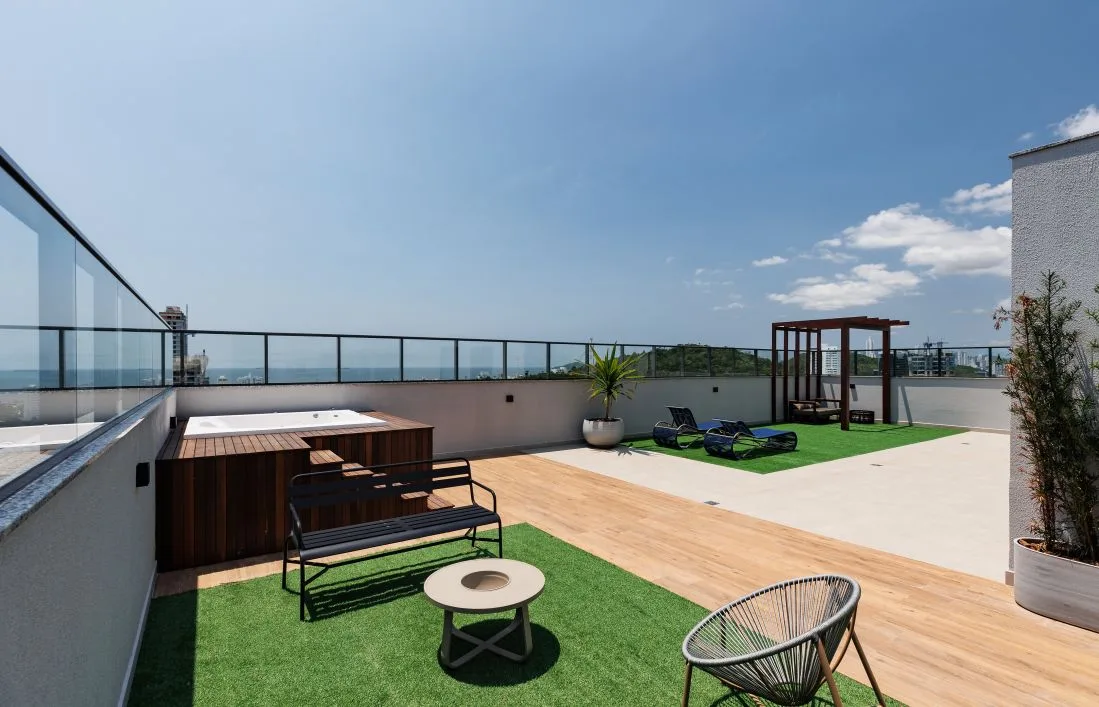Brava Garden Home Club: Premium Apartment with Ocean Views in Itajaí