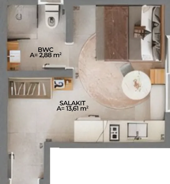 Cidadez Smart Living: Contemporary Studio in Campinas