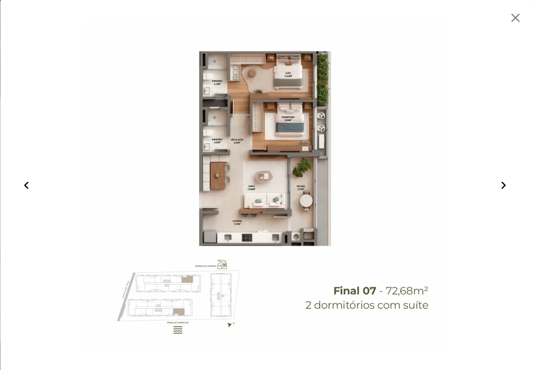 Vergê Campeche: Premium Apartment in Florianópolis