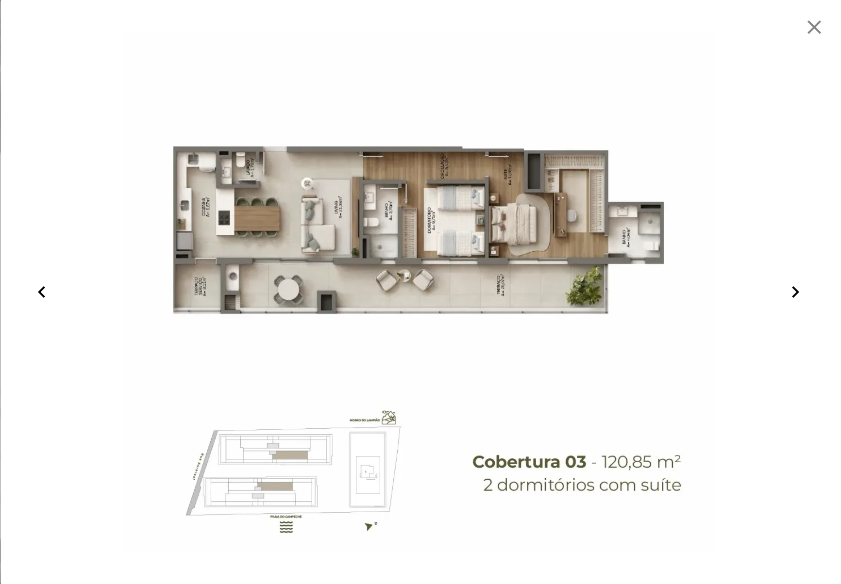 Vergê Campeche: Premium Apartment in Florianópolis