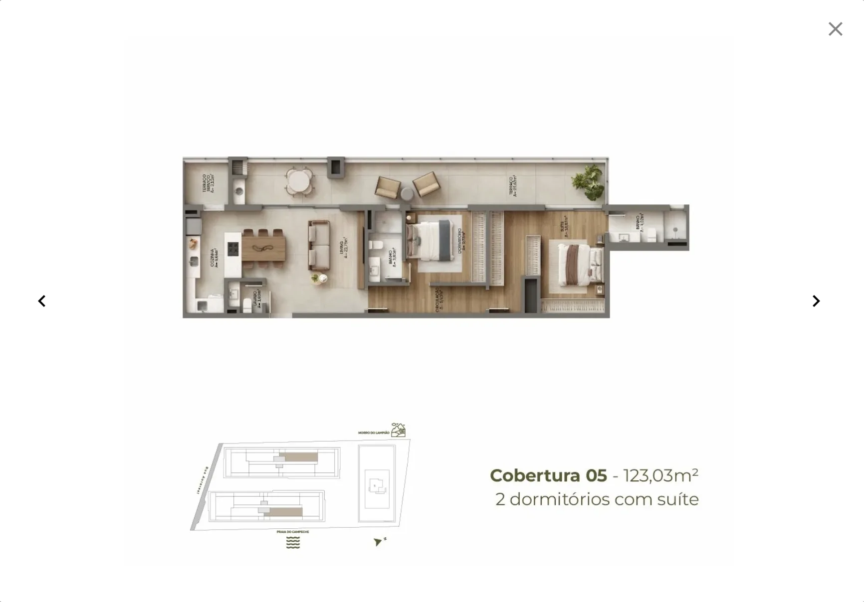 Vergê Campeche: Premium Apartment in Florianópolis