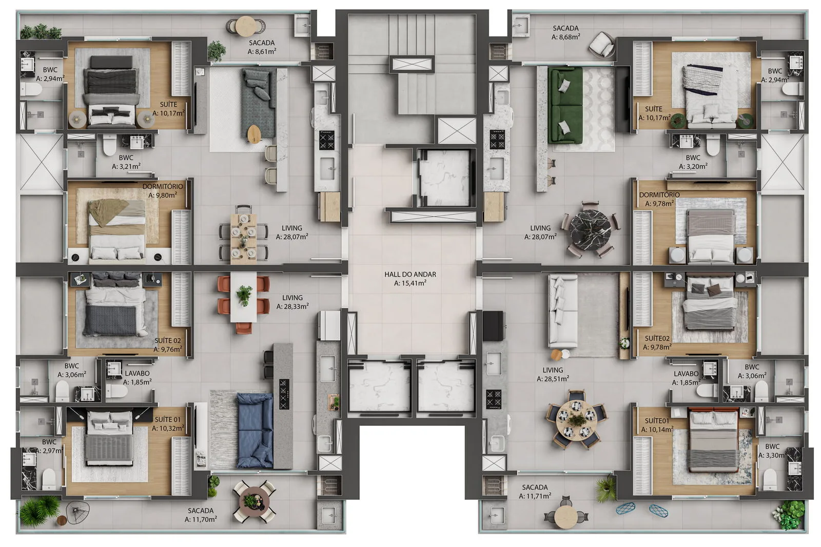 Brava Park Residence: Premium Apartment in Itajaí