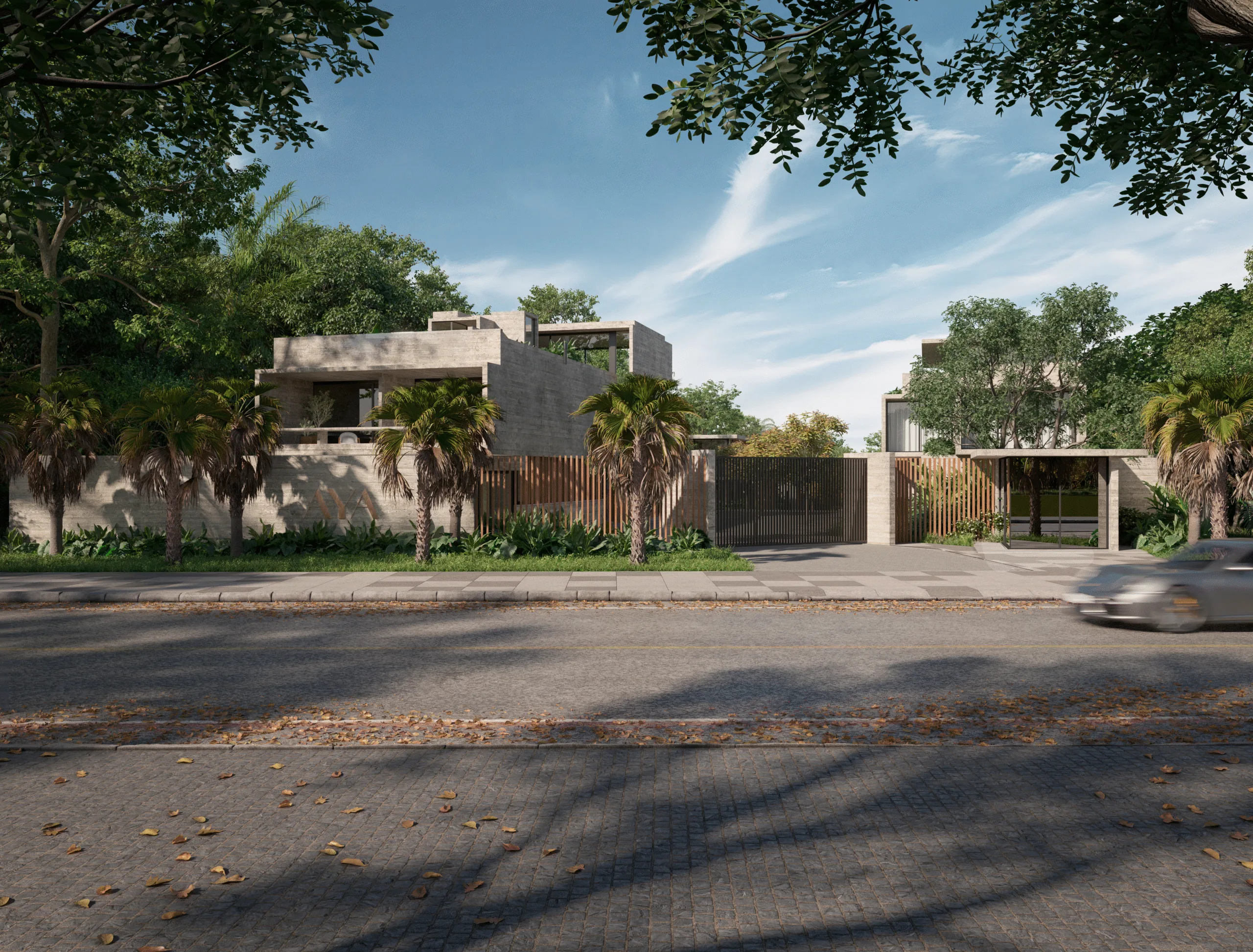 AYA Casas: Ultra-Luxury Brutalist Residence with Private Garden in Praia do Estaleiro