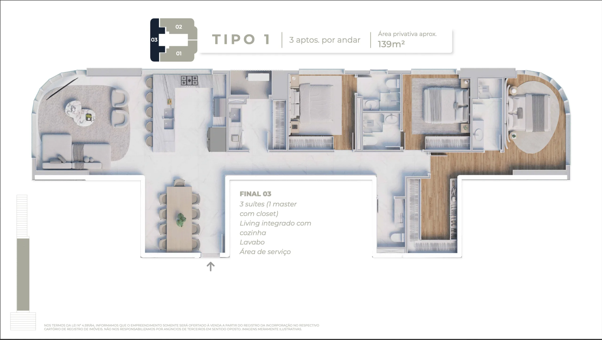 Central Tower: Luxury Apartment in Balneário Camboriú