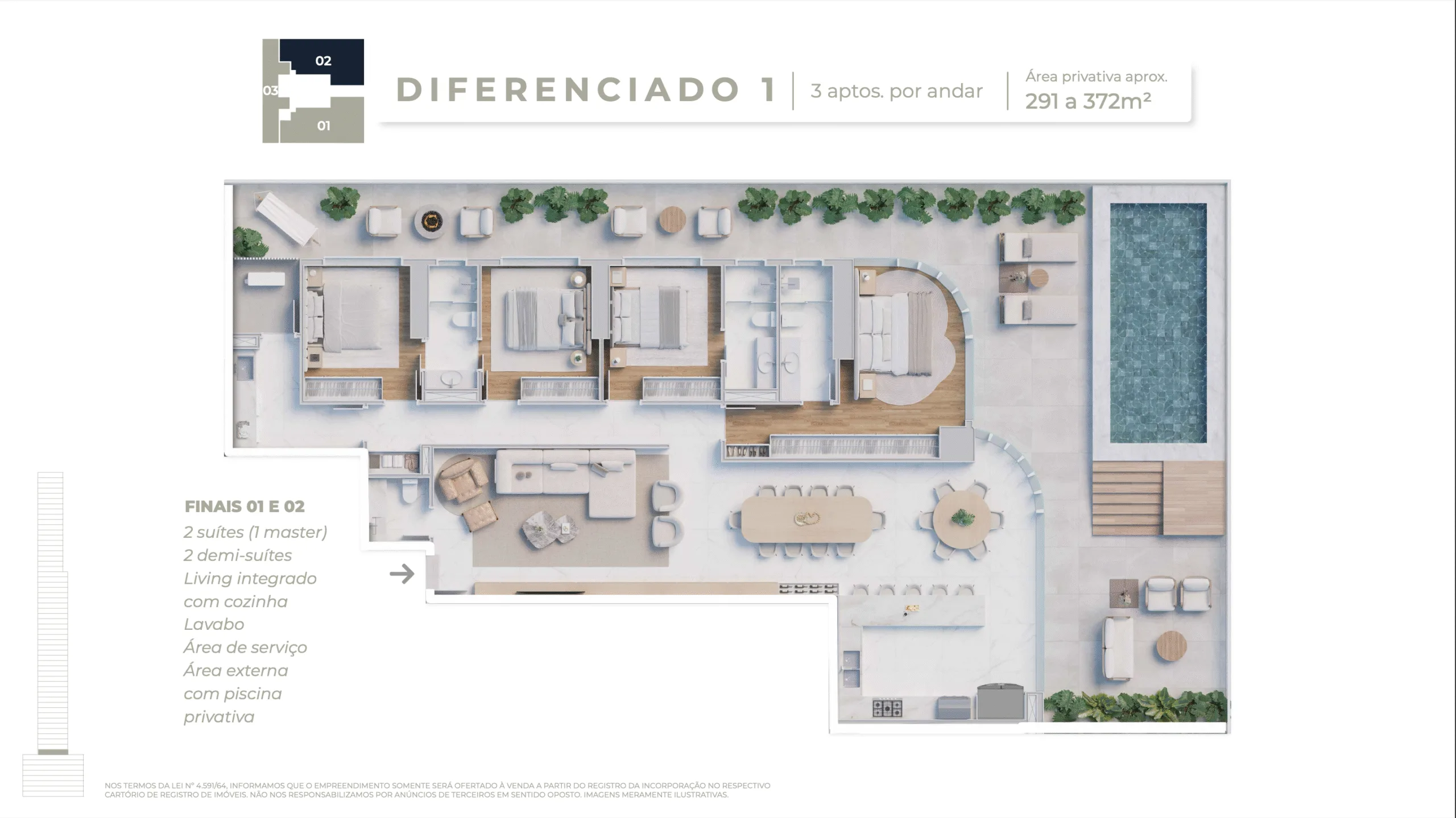 Central Tower: Luxury Apartment in Balneário Camboriú