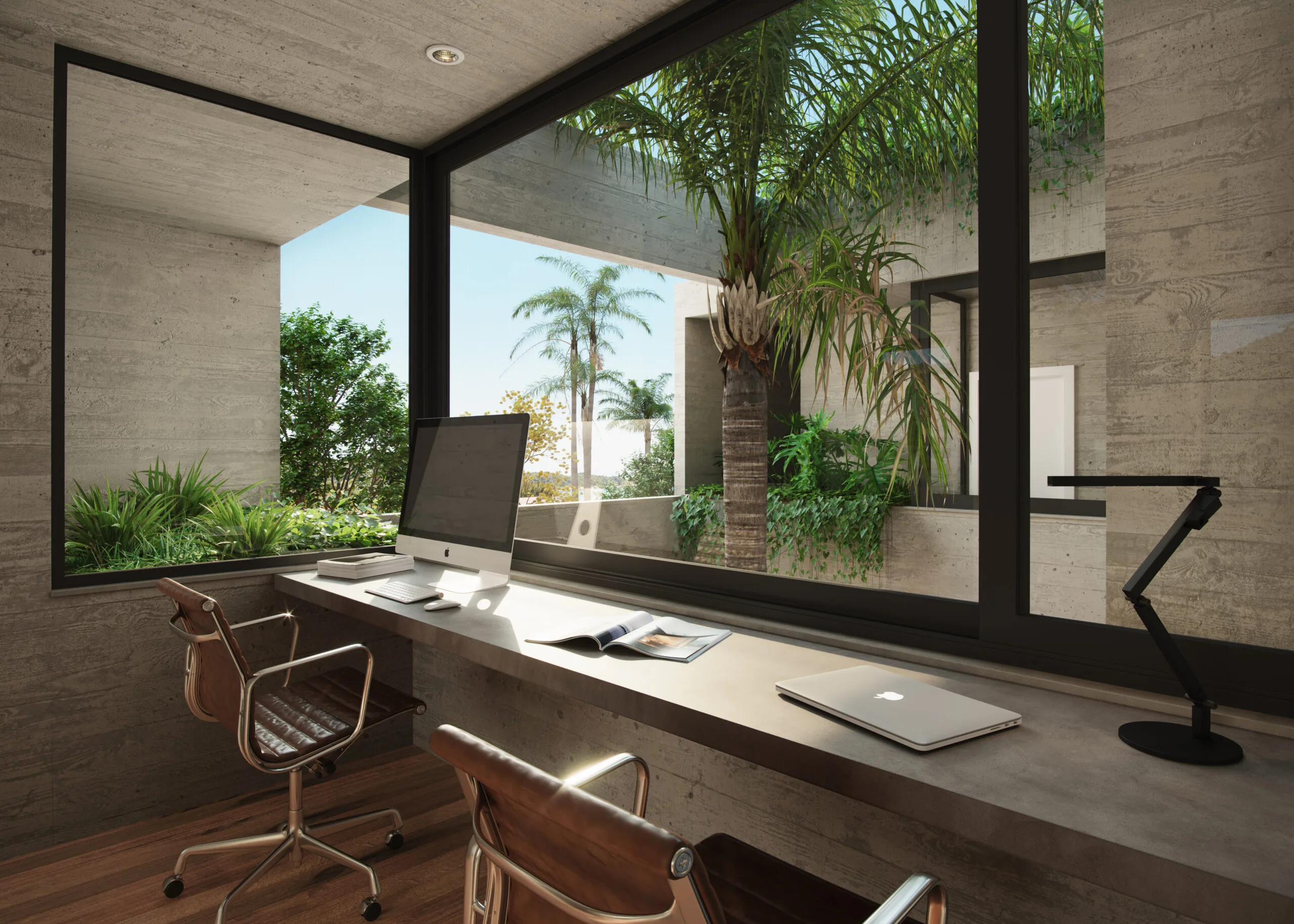 AYA Casas: Ultra-Luxury Brutalist Residence with Private Garden in Praia do Estaleiro