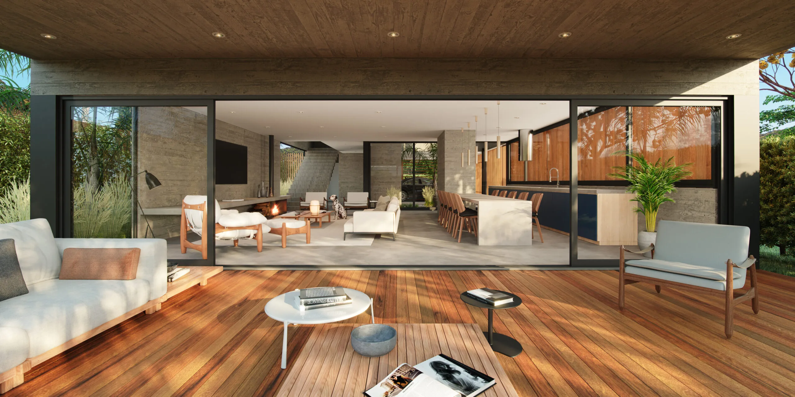 AYA Casas: Ultra-Luxury Brutalist Residence with Private Garden in Praia do Estaleiro