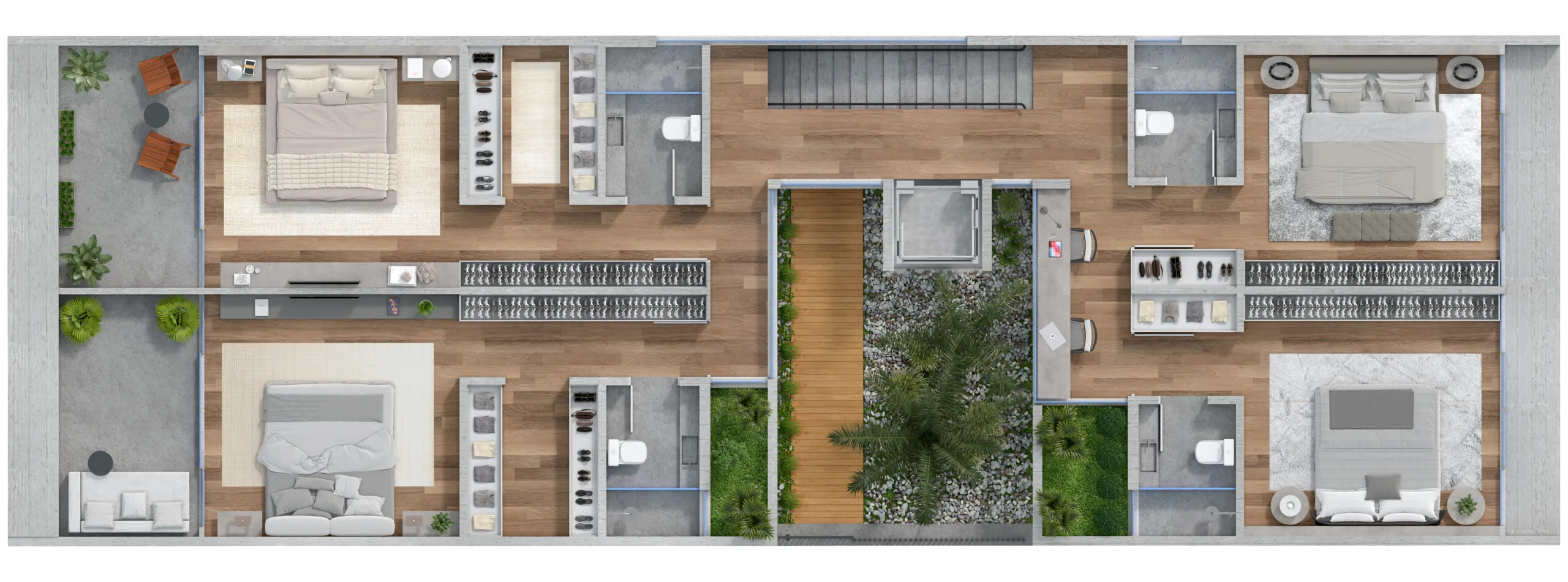 AYA Casas: Ultra-Luxury Brutalist Residence with Private Garden in Praia do Estaleiro