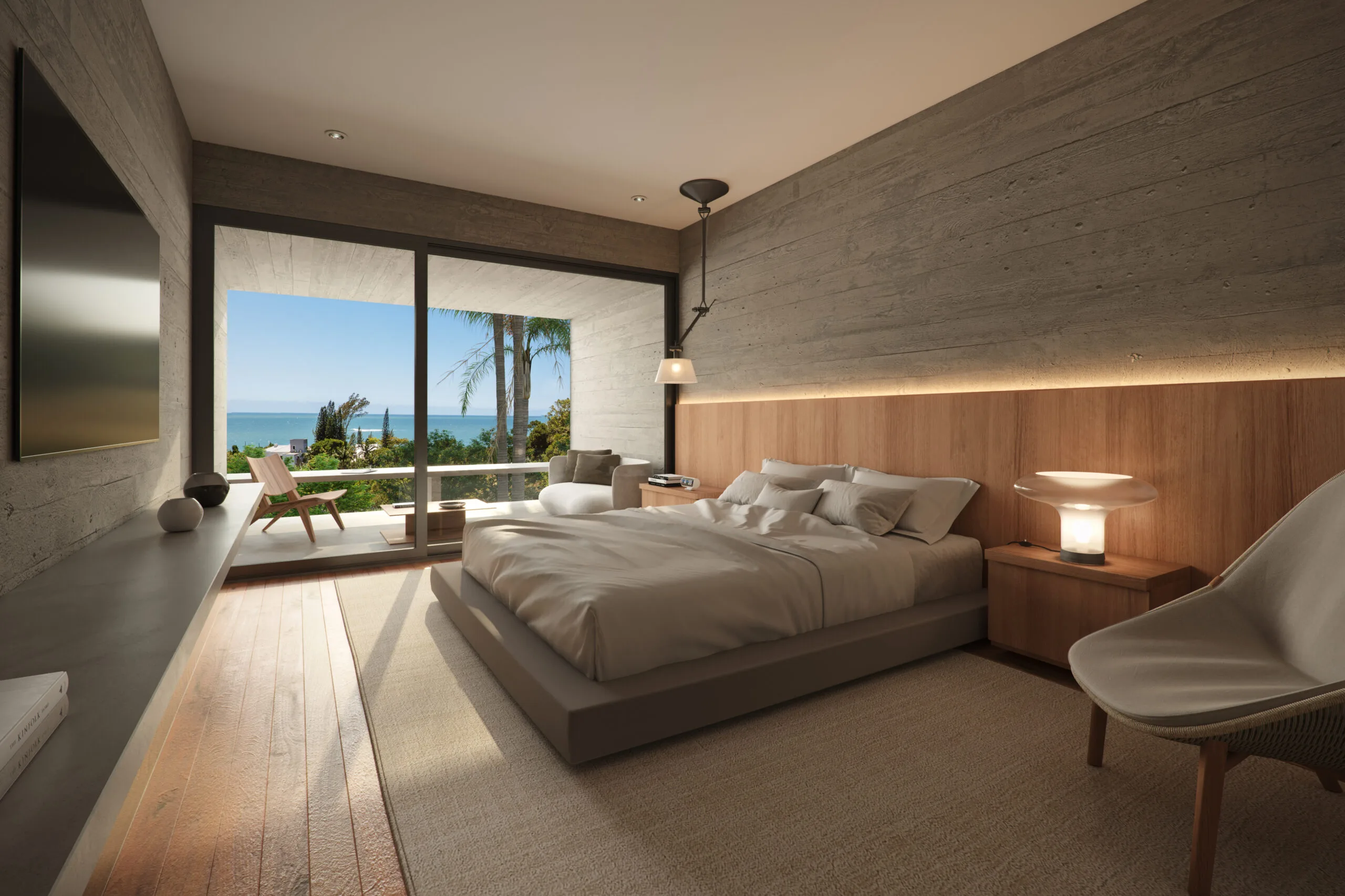 AYA Casas: Ultra-Luxury Brutalist Residence with Private Garden in Praia do Estaleiro
