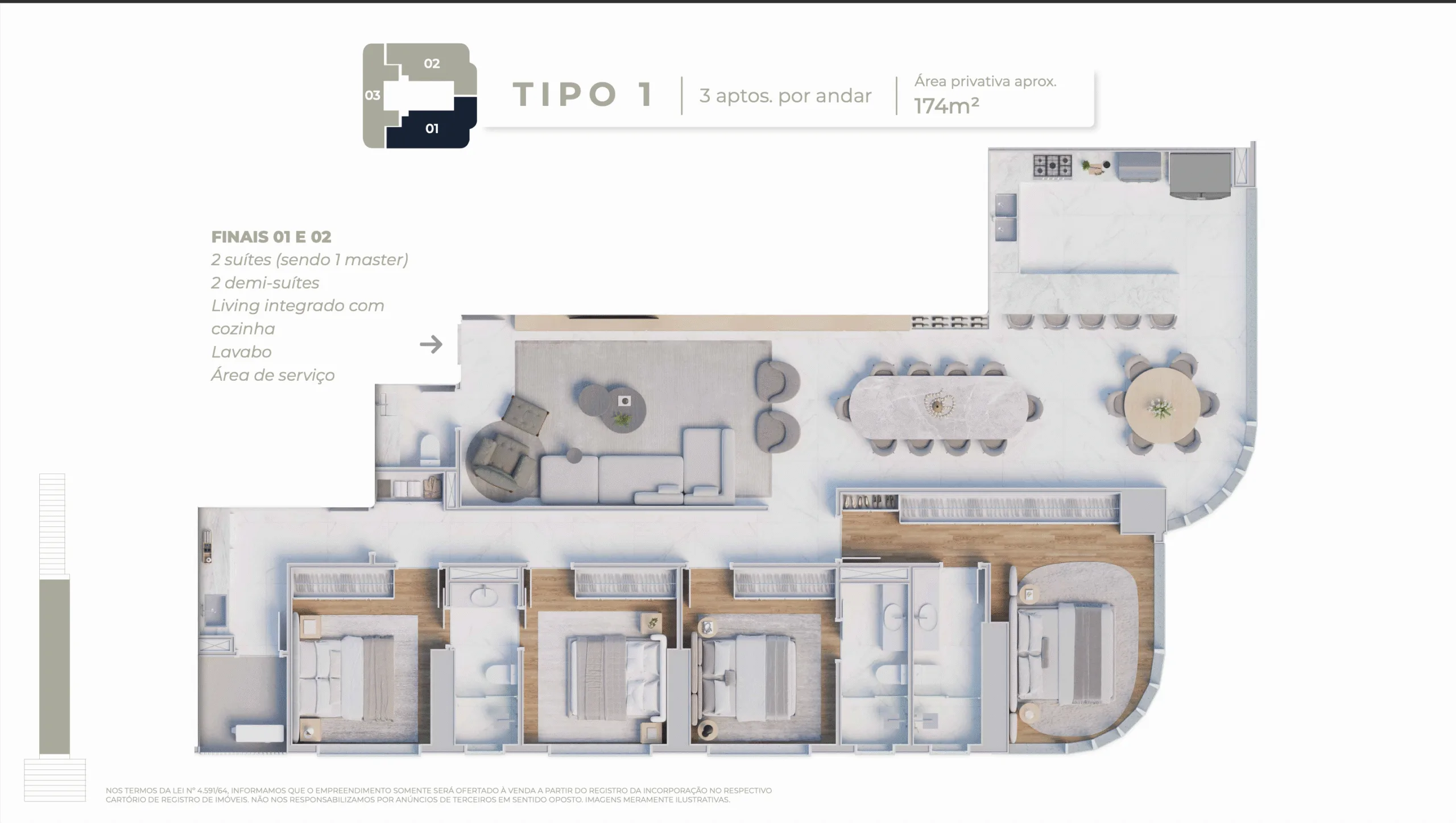 Central Tower: Luxury Apartment in Centro