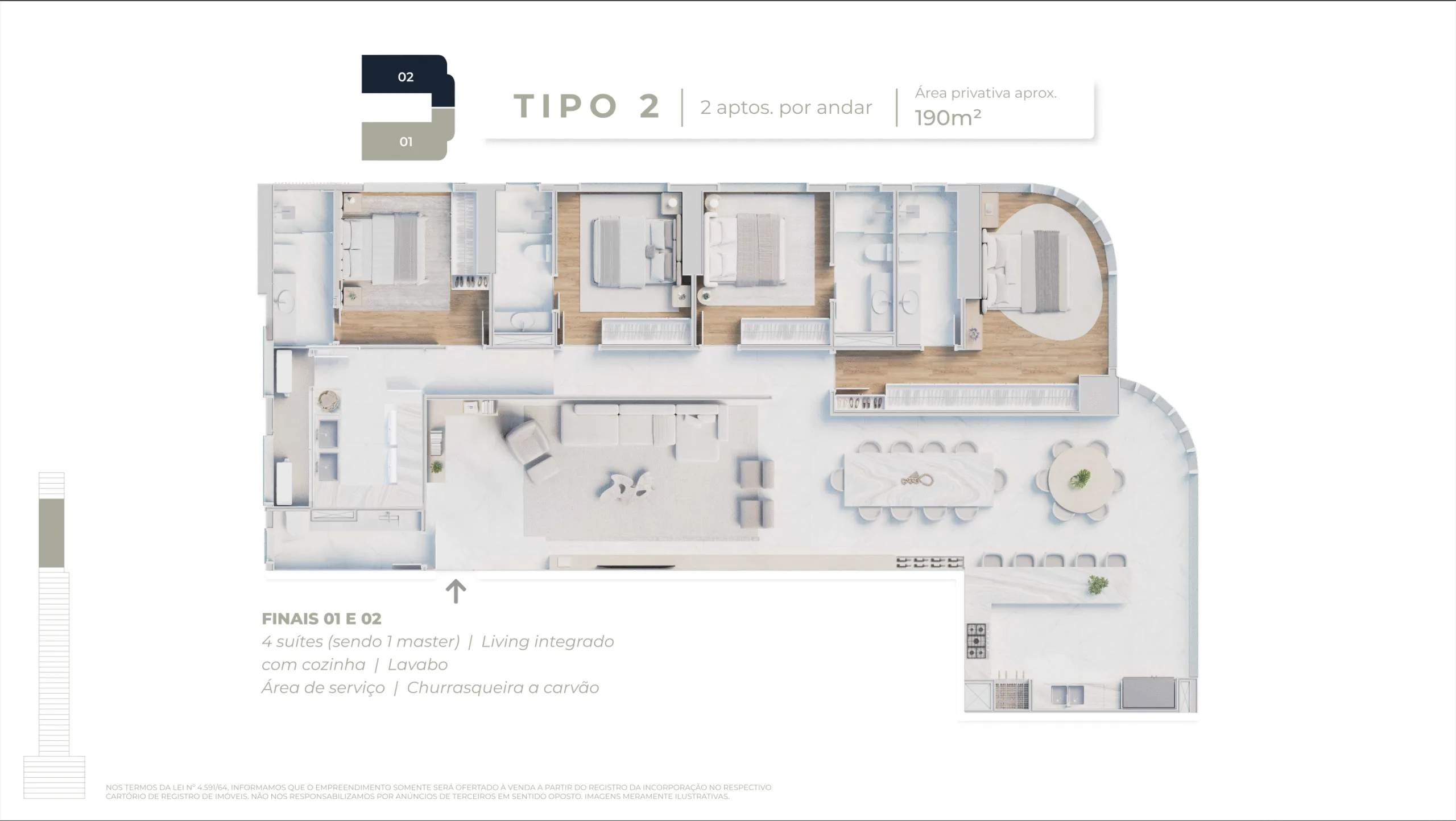 Central Tower: Luxury Apartment in Centro