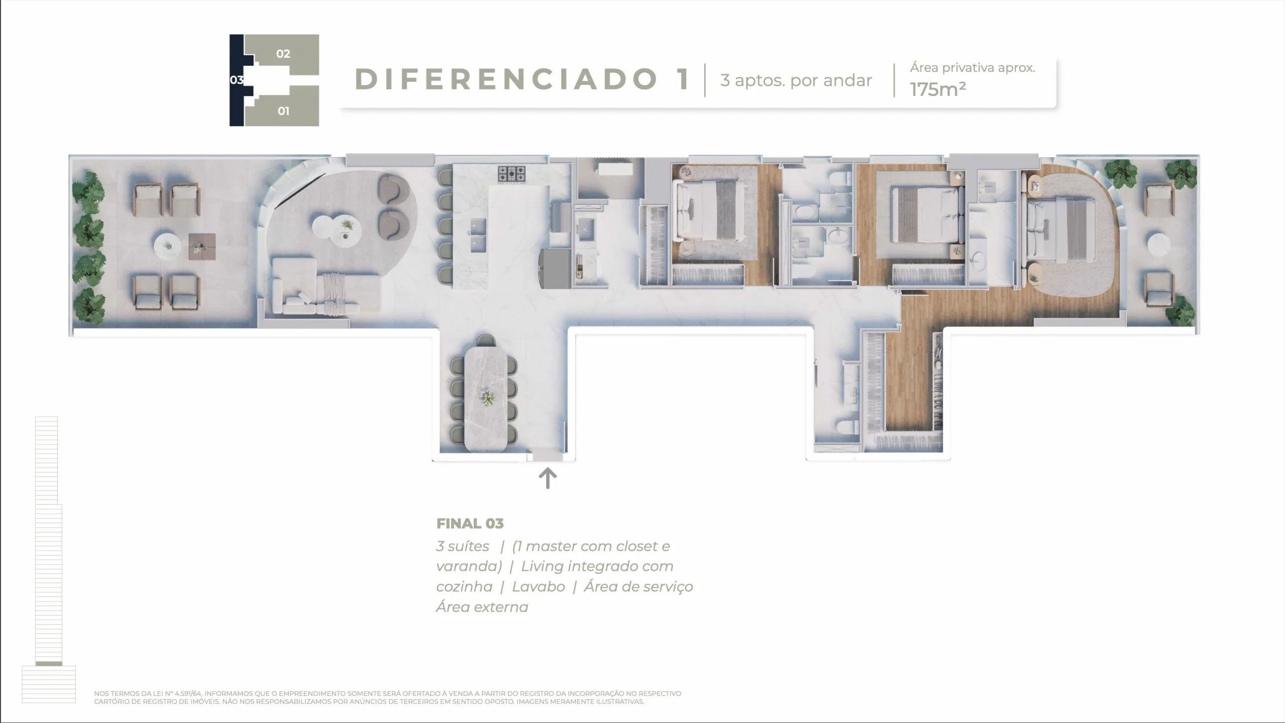 Central Tower: Luxury Apartment in Centro