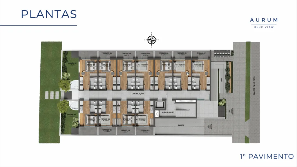 Aurum Blue View: Contemporary Studio in Jurerê - Florianópolis - Image 4 | Rocks Investments