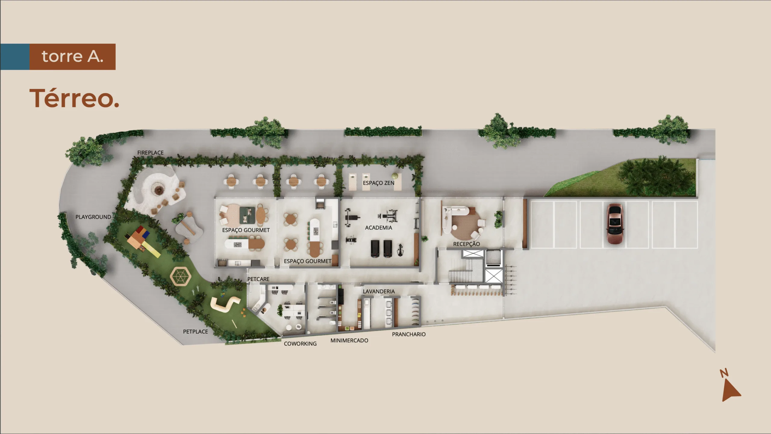 Upside Beach Studios: Contemporary units in Ponta das Canas