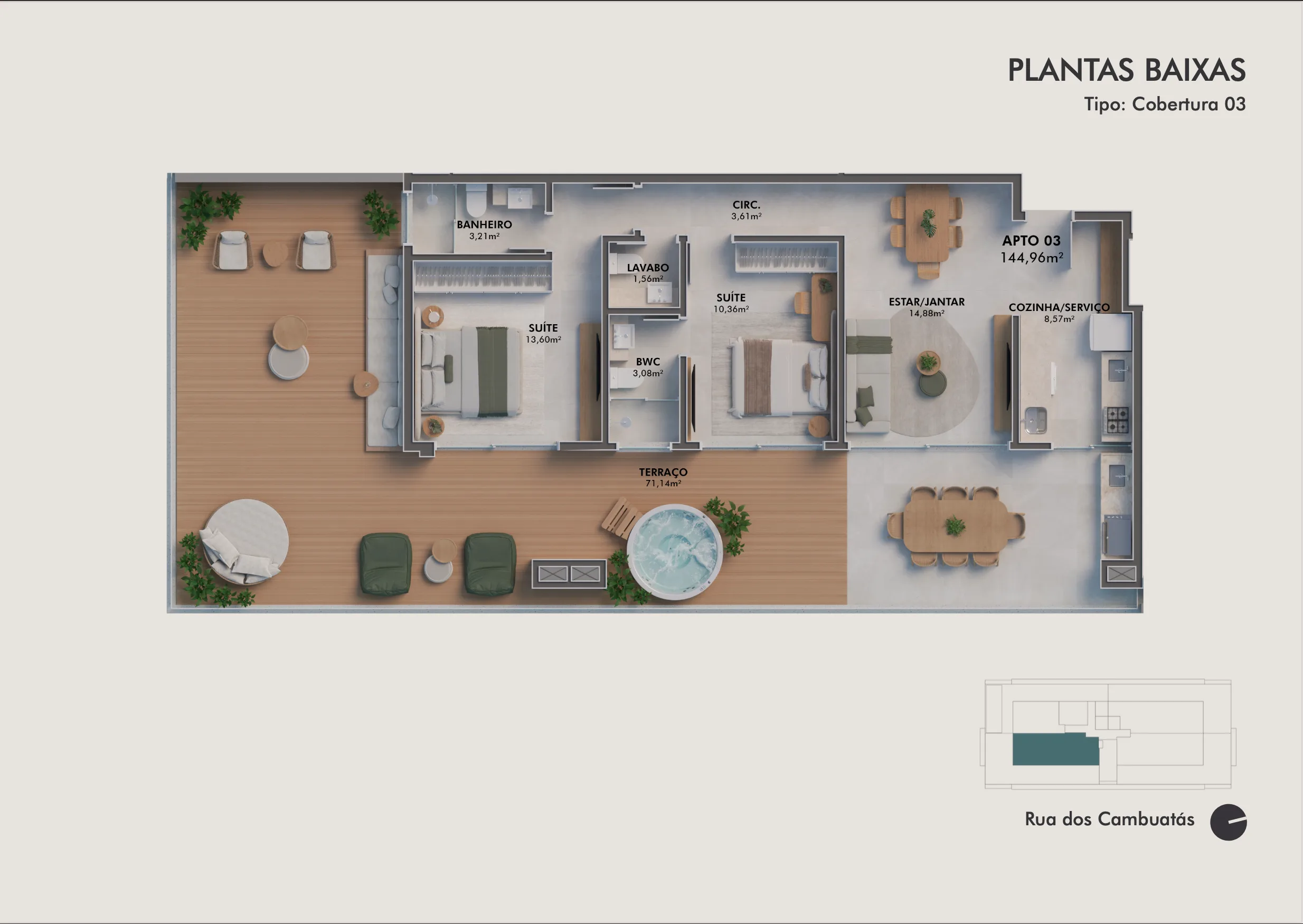 Aurora Residence: Premium Apartments in Jurerê Internacional