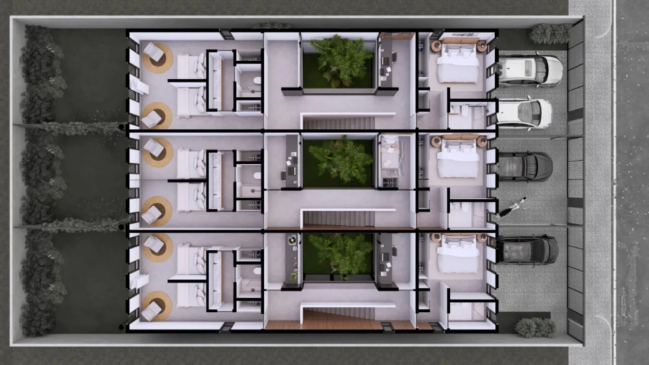 Casa Arquitetônica Premium com Jardim Interno em Florianópolis