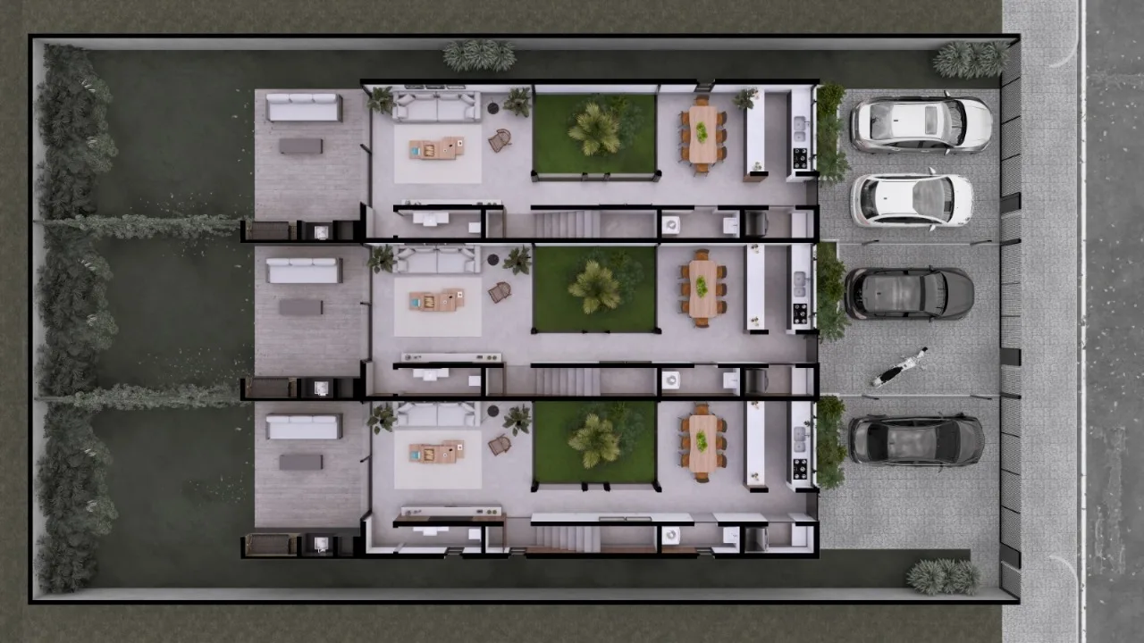 Casa Arquitetônica Premium com Jardim Interno em Florianópolis