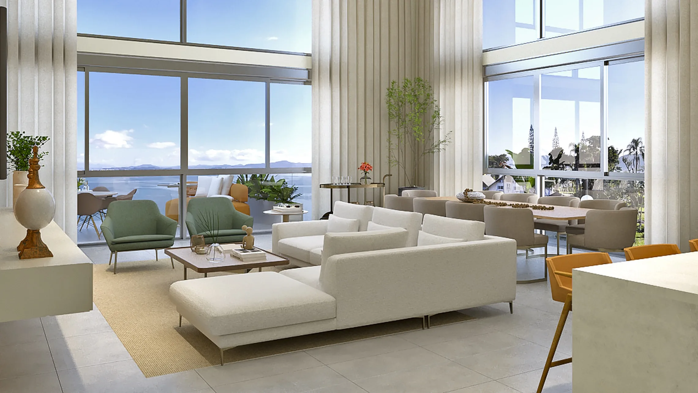 Cacupé 4 Náutico: Luxury Penthouse with Private Pier in Florianópolis