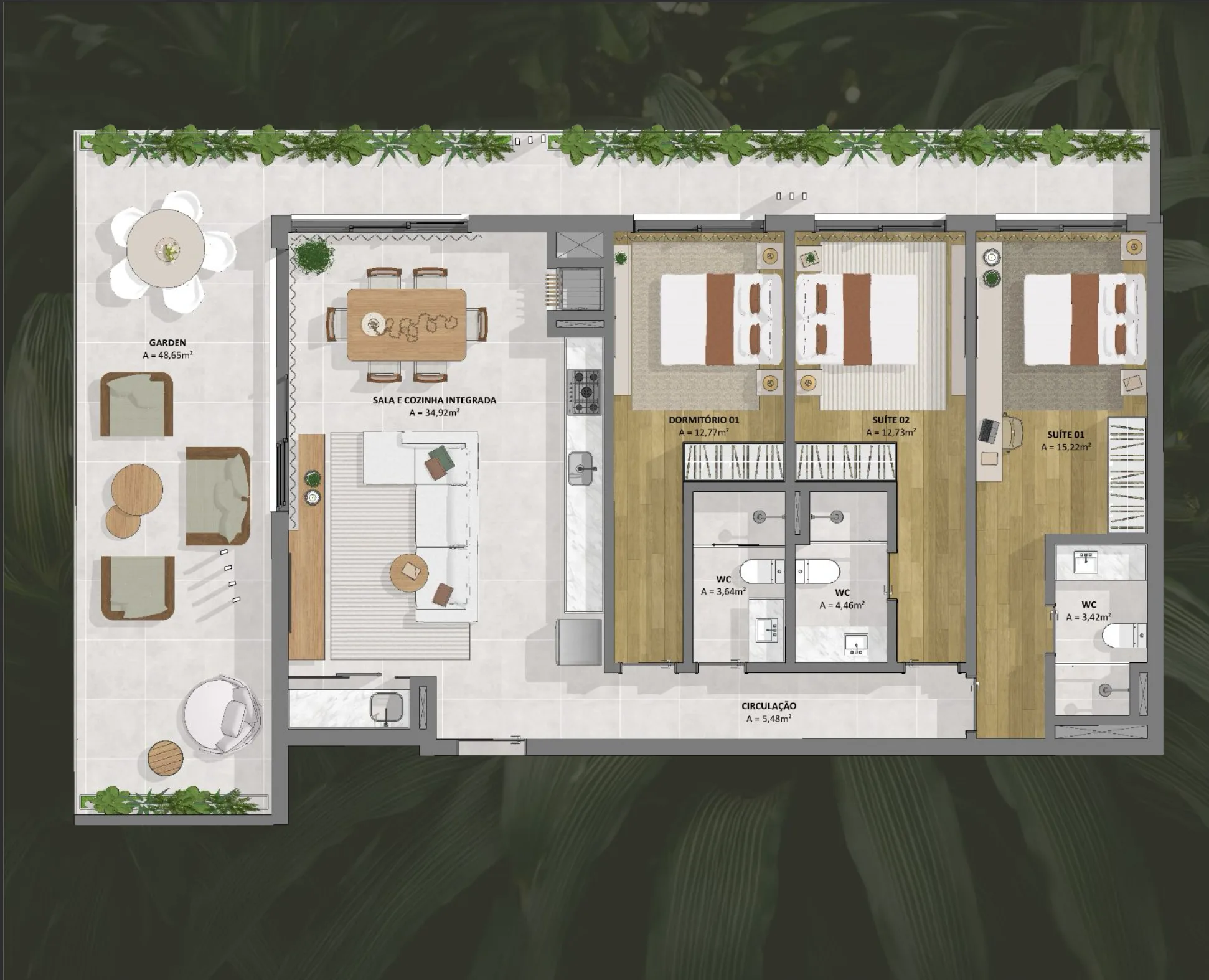 Cacupé 4 Náutico: Luxury Penthouse with Private Pier in Florianópolis