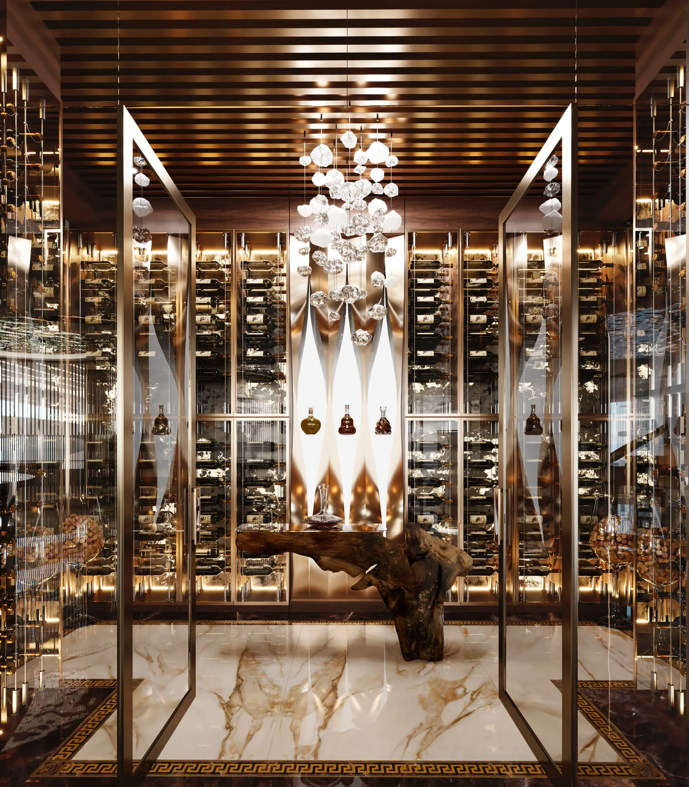 Atmosphere Home Spa: Ultra-Luxury Penthouse with Versace Interiors in Praia Brava