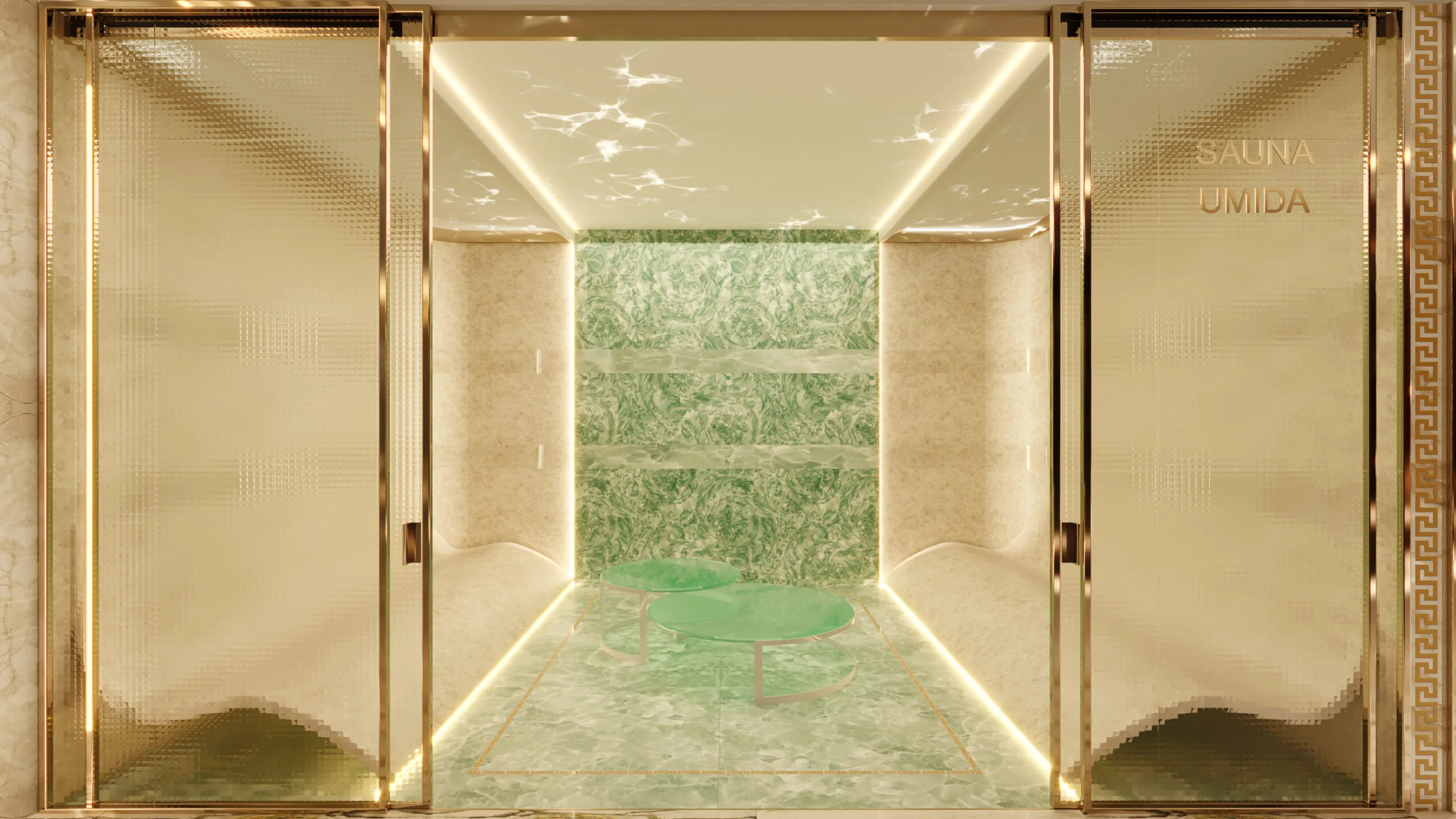 Atmosphere Home Spa: Ultra-Luxury Penthouse with Versace Interiors in Praia Brava