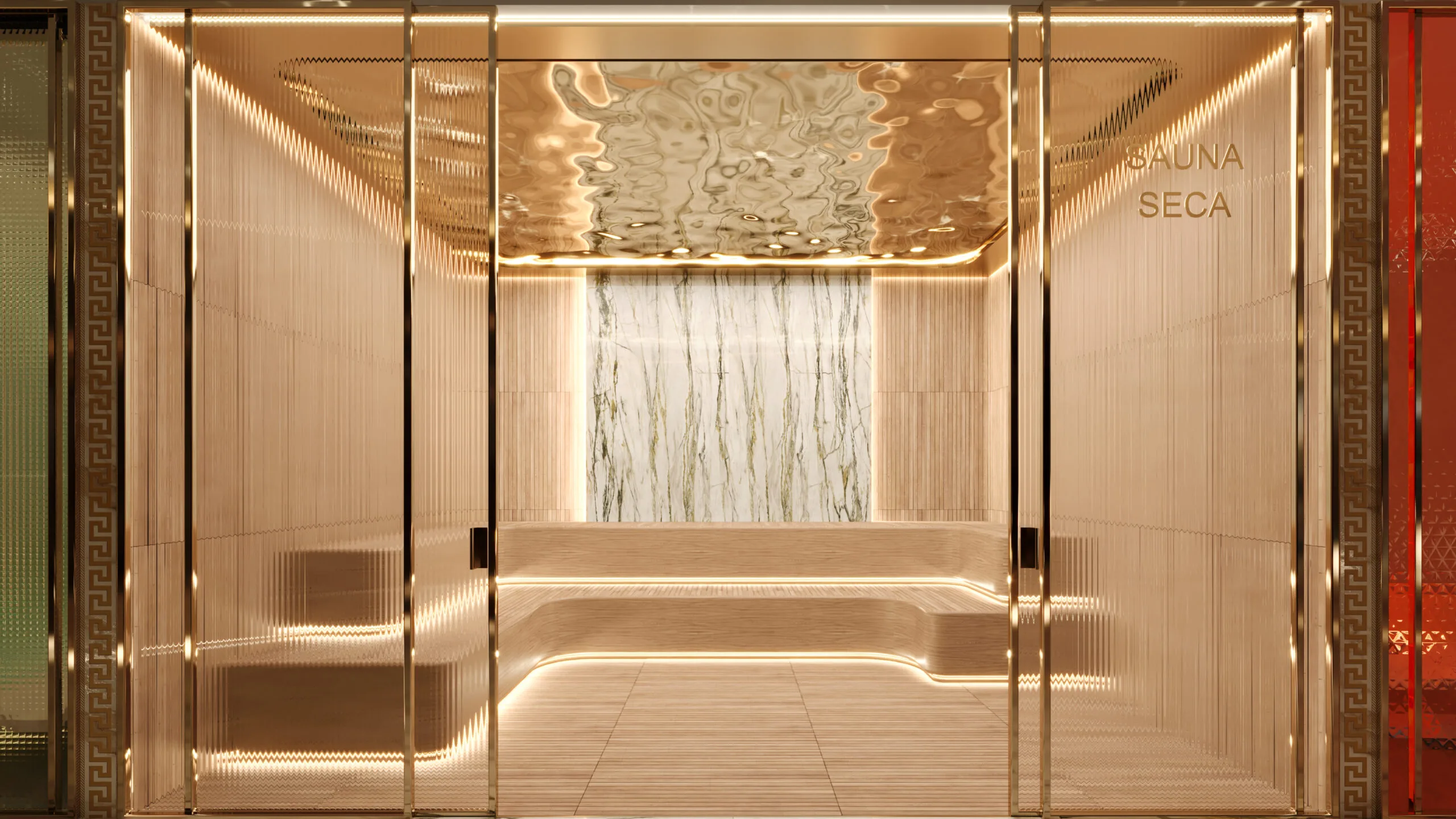 Atmosphere Home Spa: Ultra-Luxury Penthouse with Versace Interiors in Praia Brava