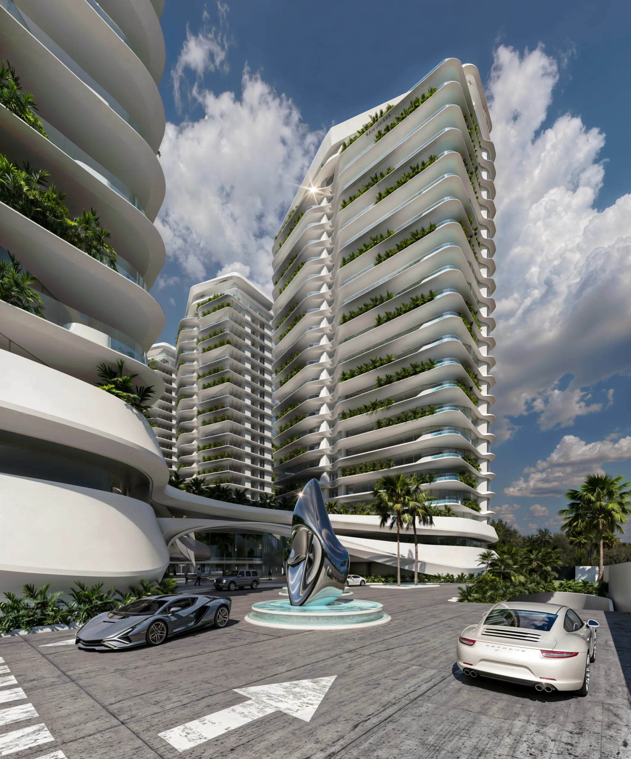 Atmosphere Home Spa: Ultra-Luxury Penthouse with Versace Interiors in Praia Brava