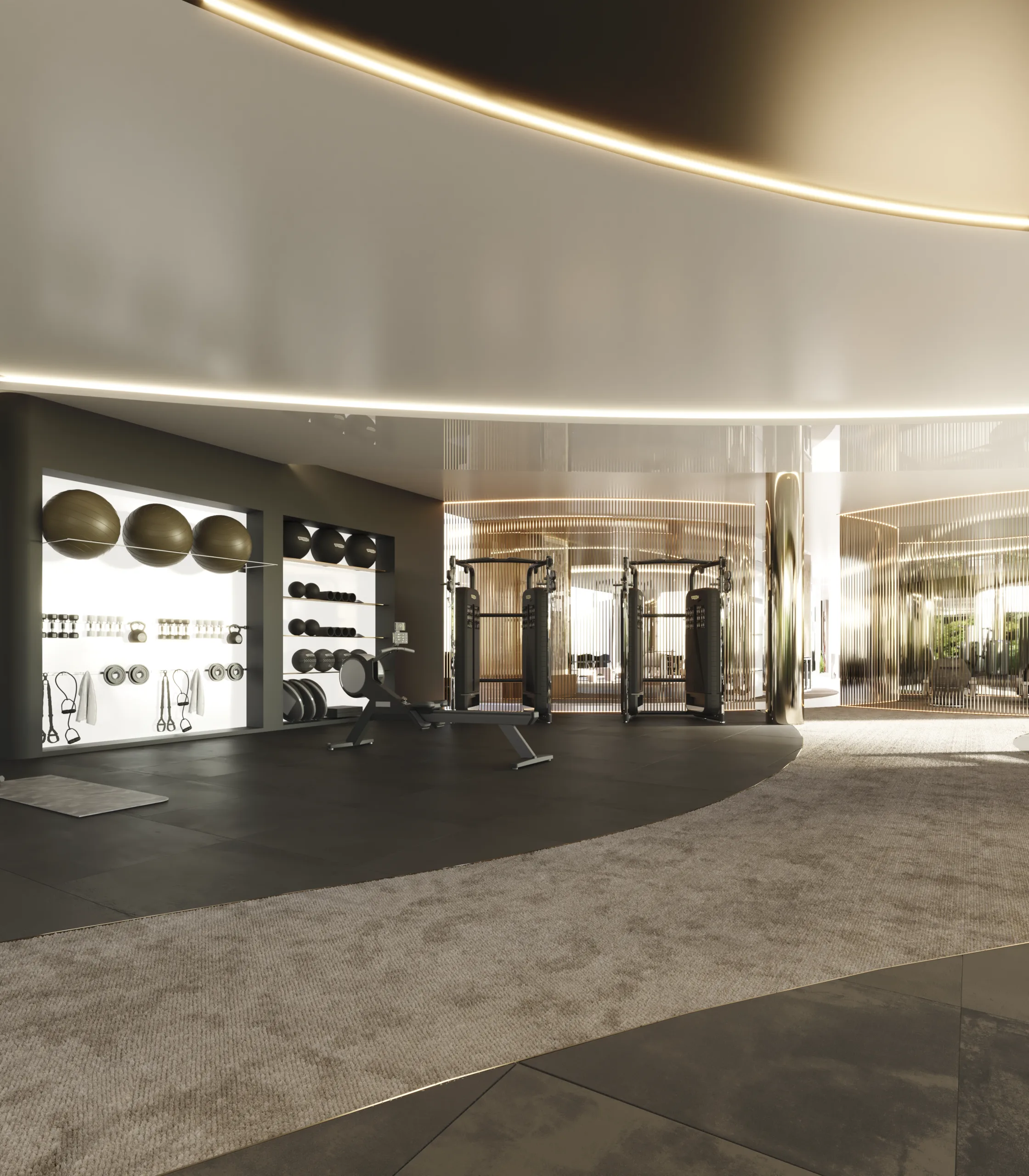 Atmosphere Home Spa: Ultra-Luxury Penthouse with Versace Interiors in Praia Brava