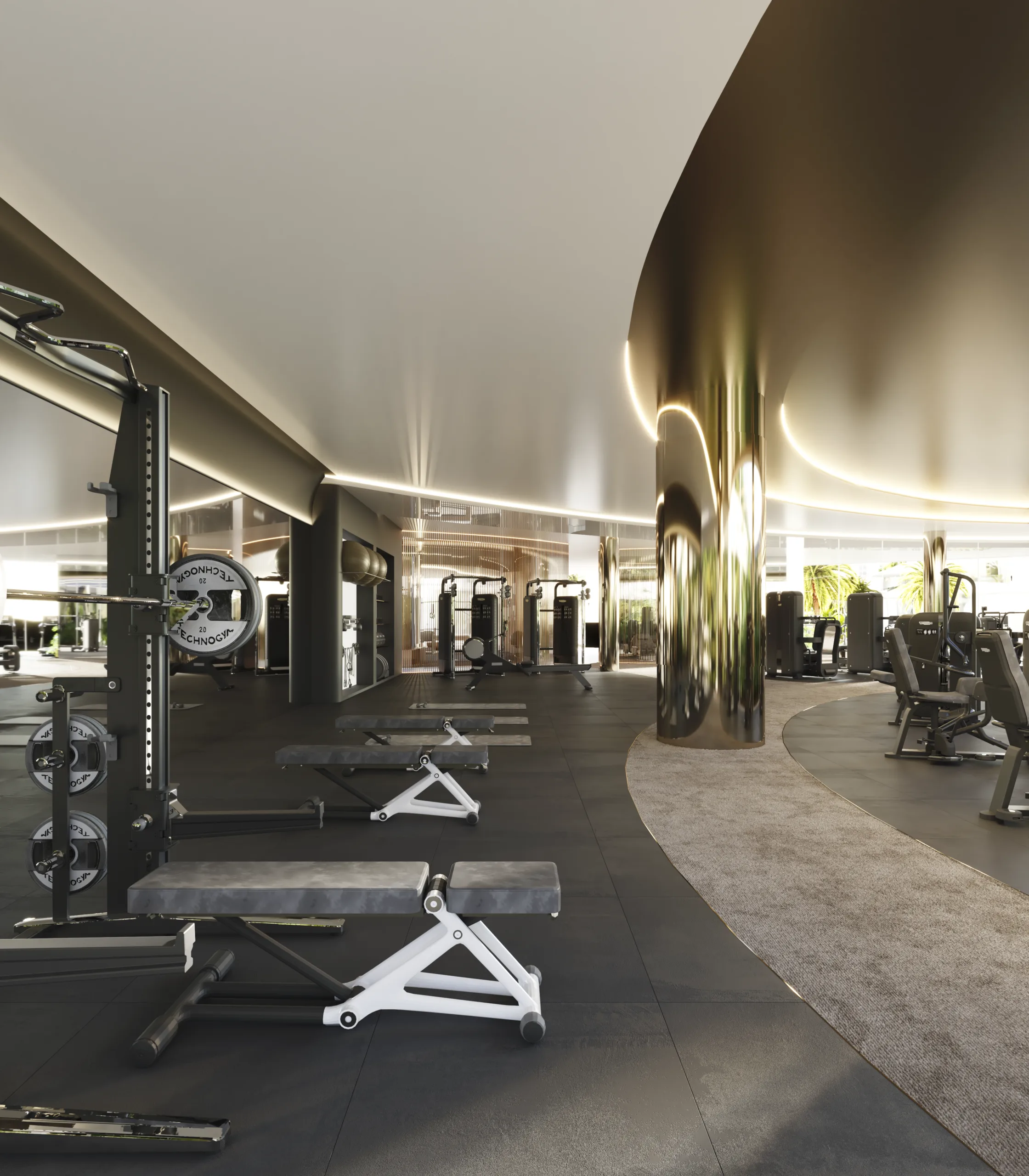 Atmosphere Home Spa: Ultra-Luxury Penthouse with Versace Interiors in Praia Brava