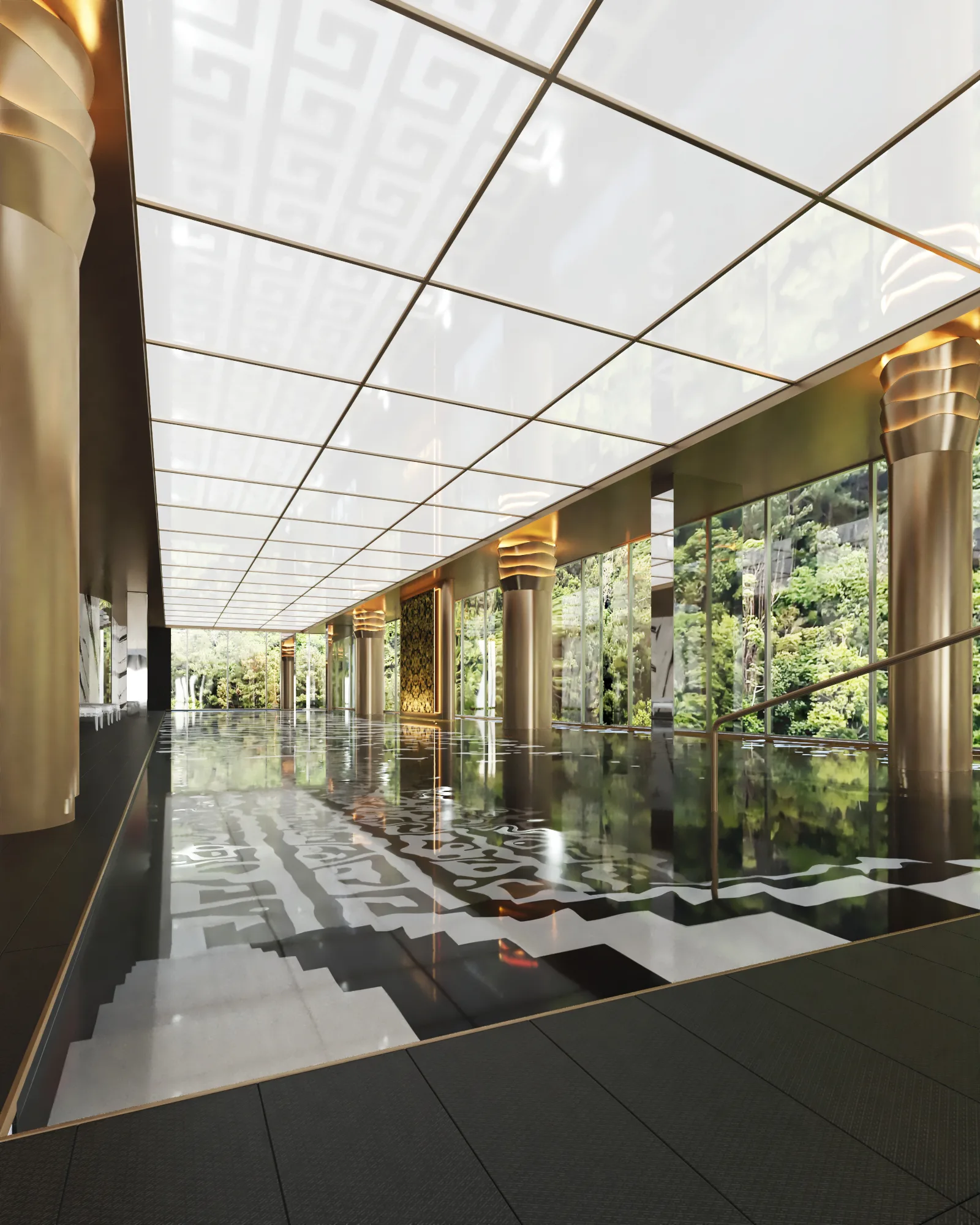 Atmosphere Home Spa: Ultra-Luxury Penthouse with Versace Interiors in Praia Brava