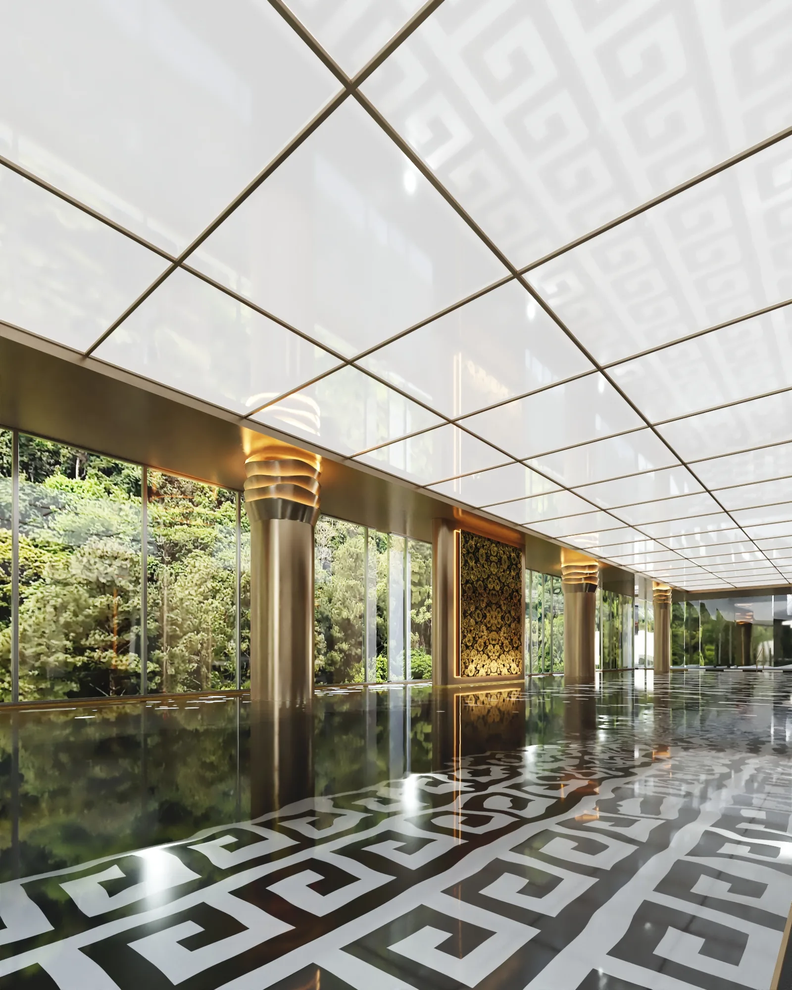 Atmosphere Home Spa: Ultra-Luxury Penthouse with Versace Interiors in Praia Brava