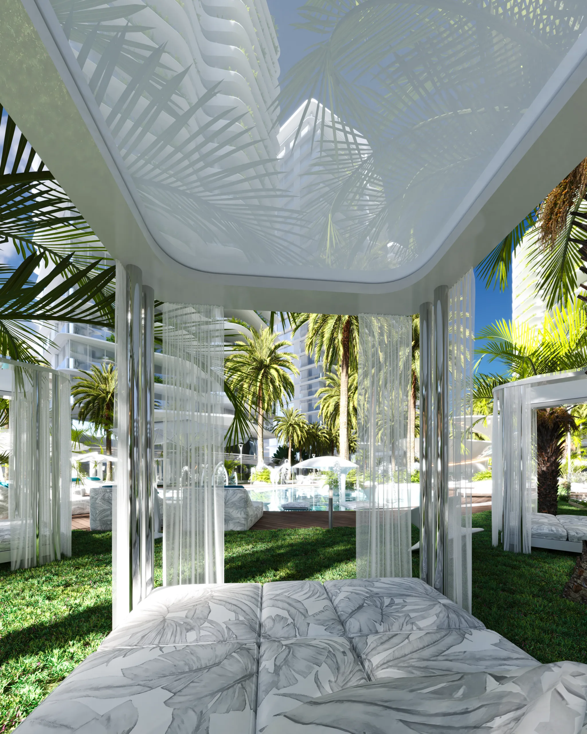 Atmosphere Home Spa: Ultra-Luxury Penthouse with Versace Interiors in Praia Brava