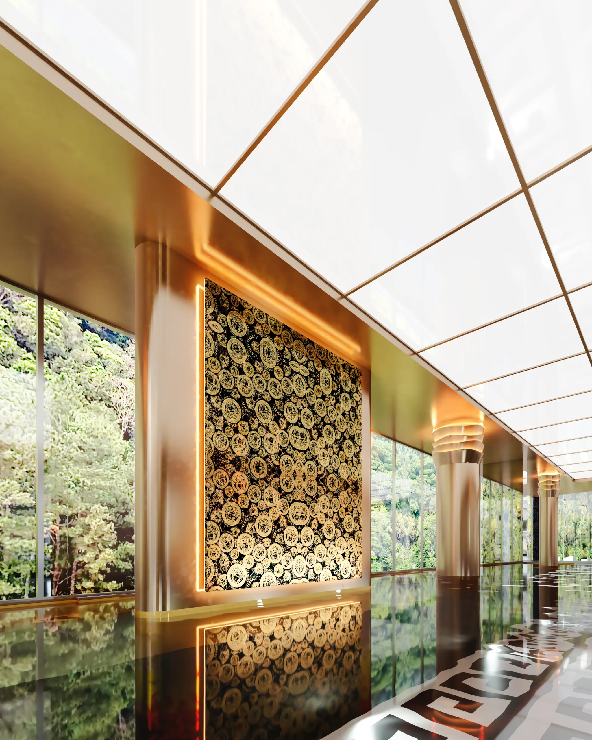 Atmosphere Home Spa: Ultra-Luxury Penthouse with Versace Interiors in Praia Brava