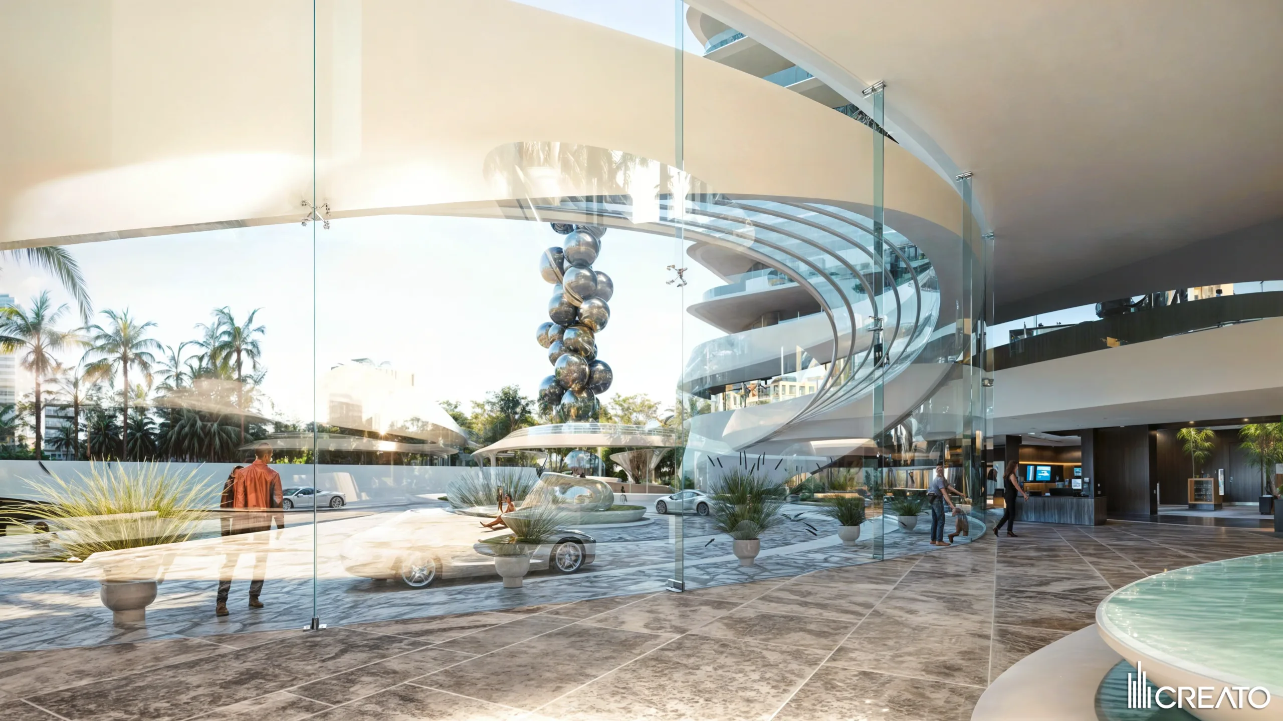 Atmosphere Home Spa: Ultra-Luxury Penthouse with Versace Interiors in Praia Brava